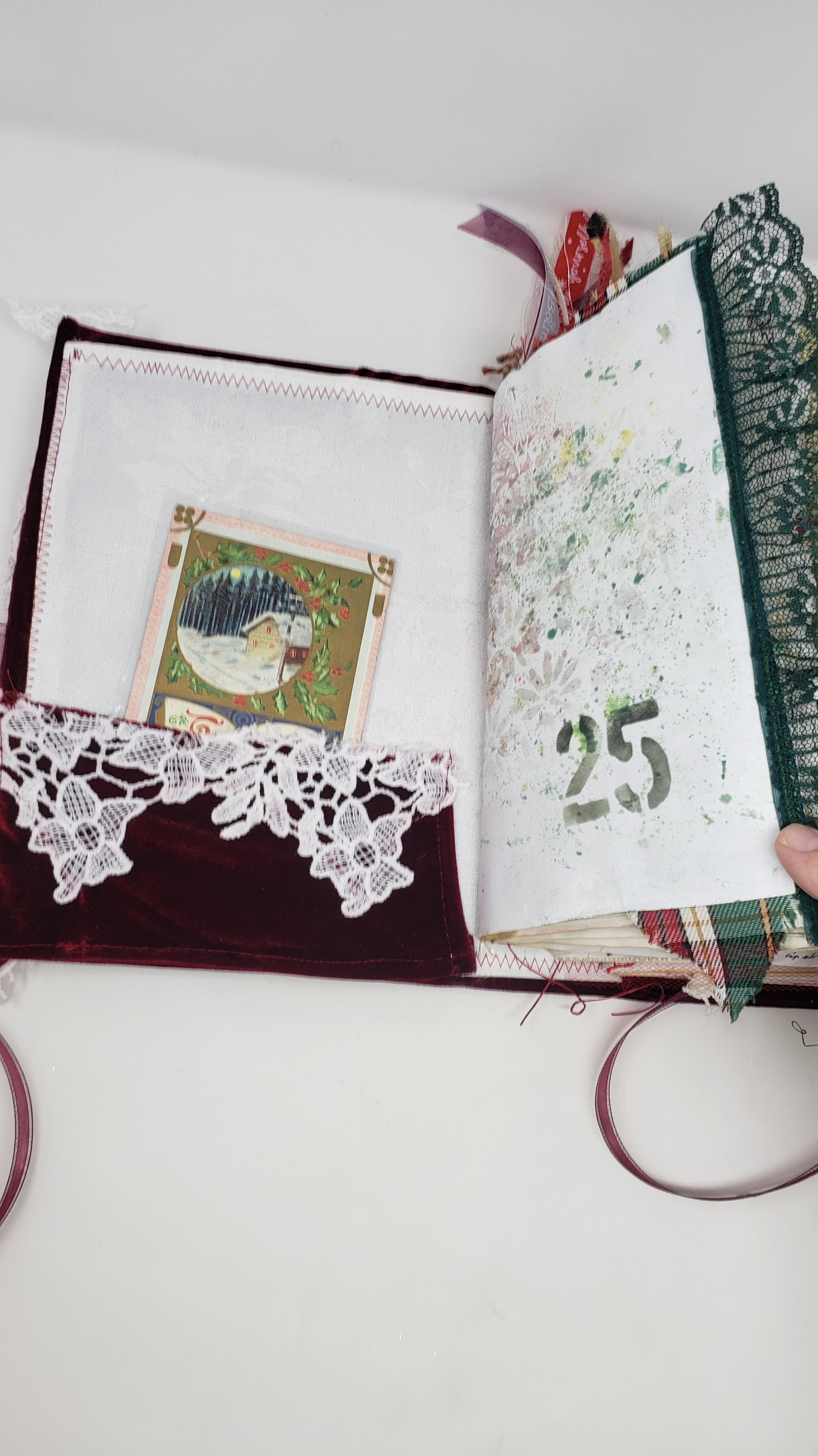 Junk Journal - A Christmas Dream Handmade