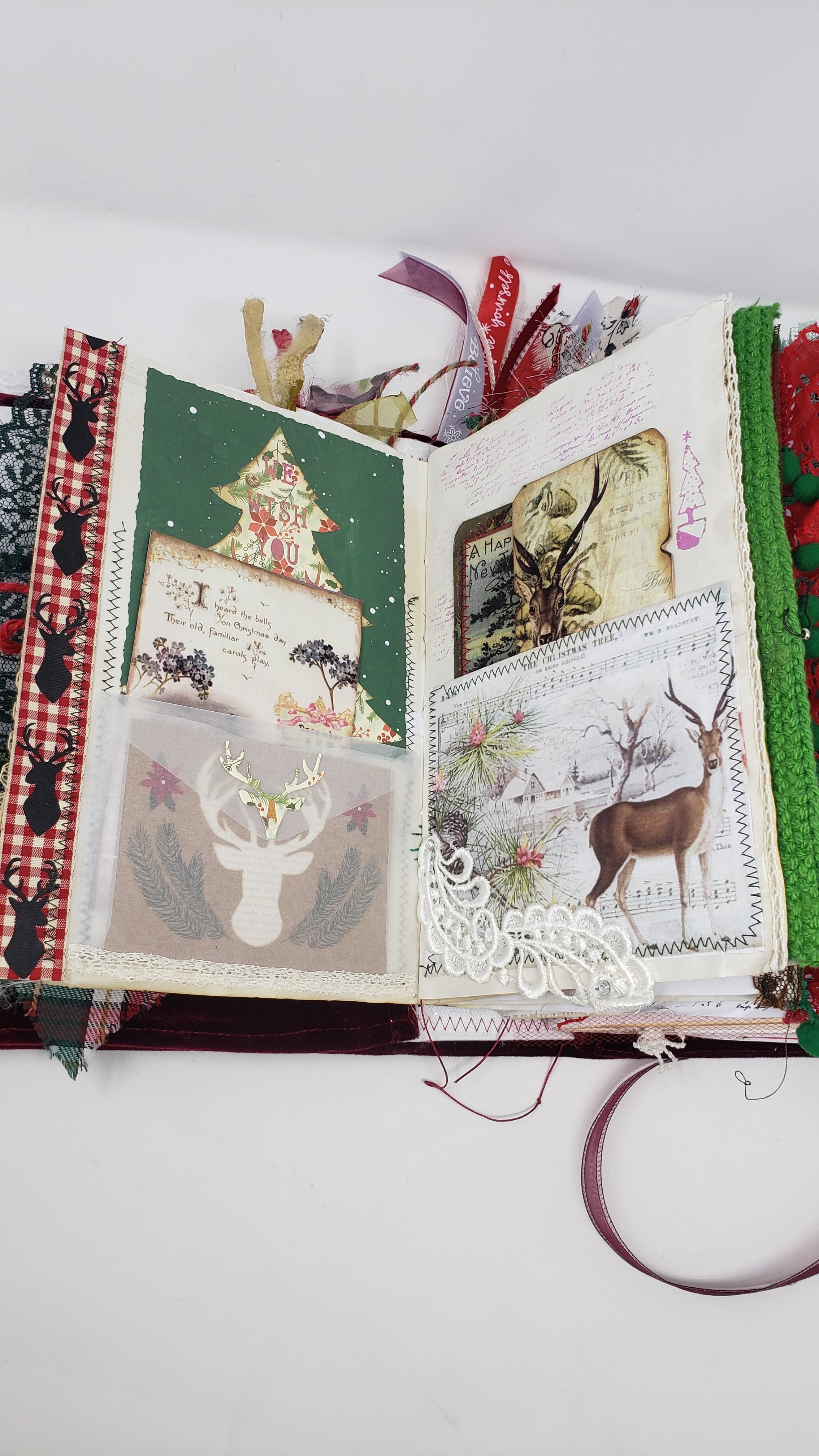 Junk Journal - A Christmas Dream Handmade