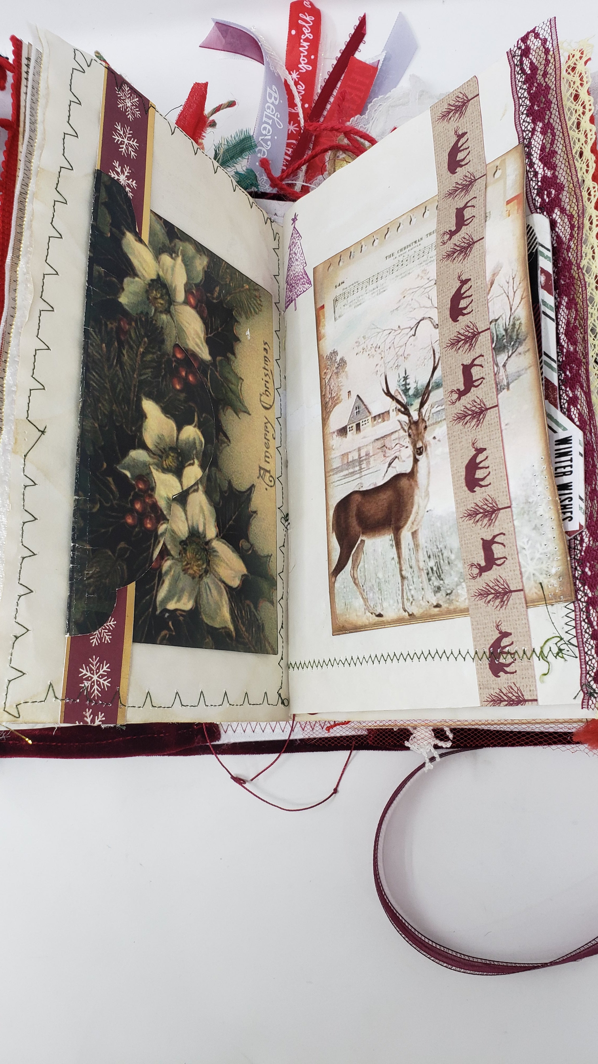 Junk Journal - A Christmas Dream Handmade