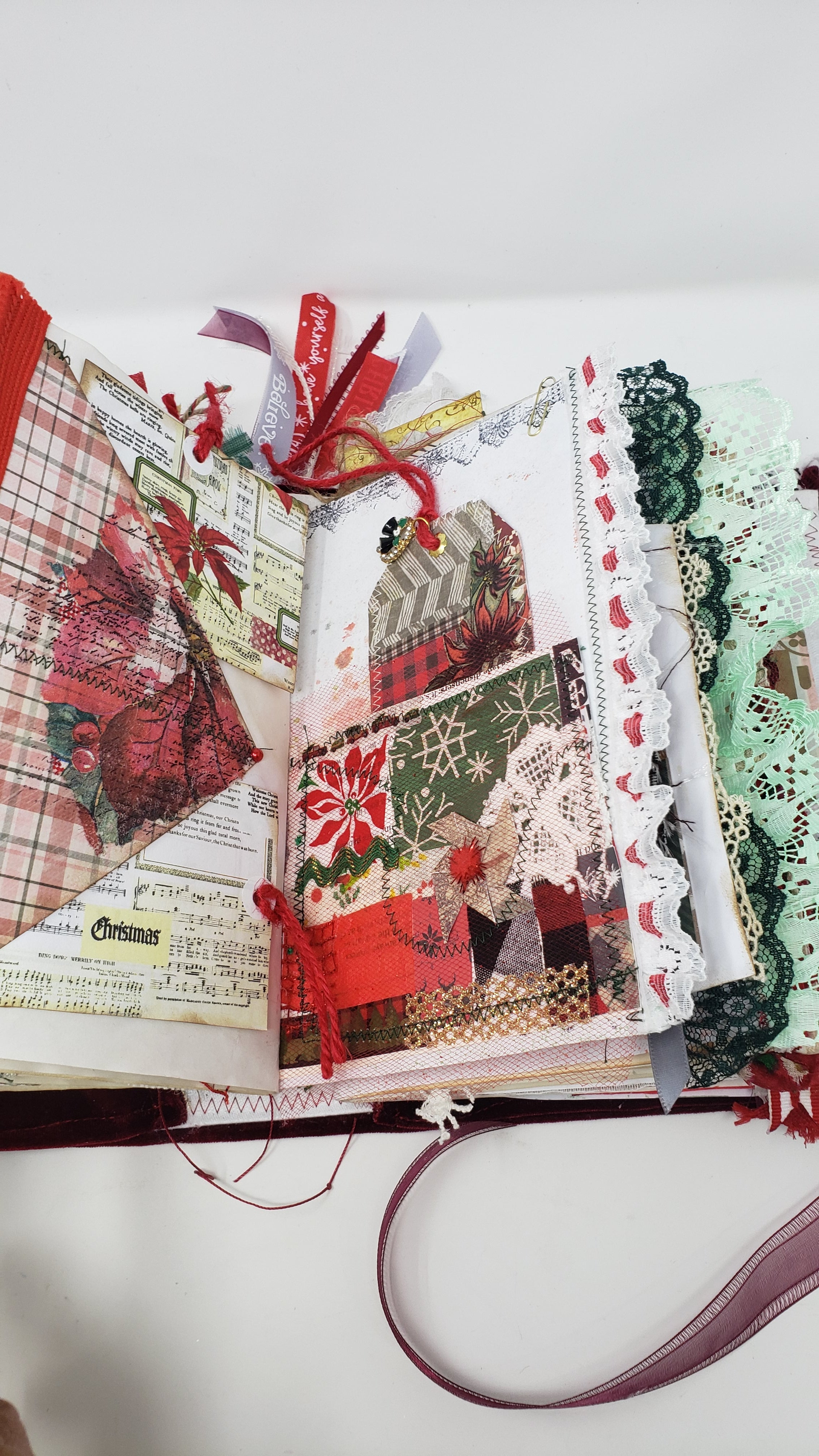 Junk Journal - A Christmas Dream Handmade