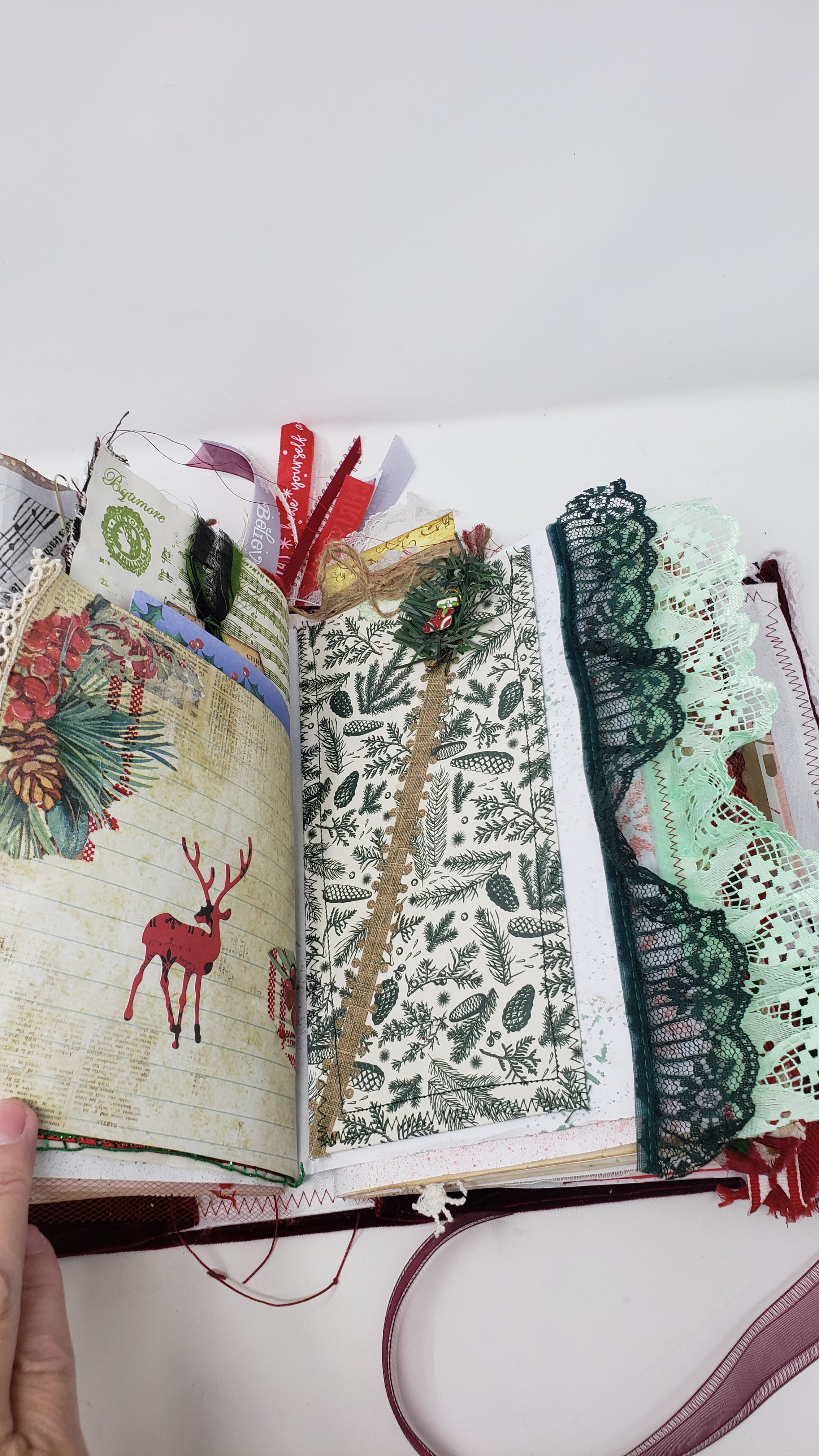 Junk Journal - A Christmas Dream Handmade