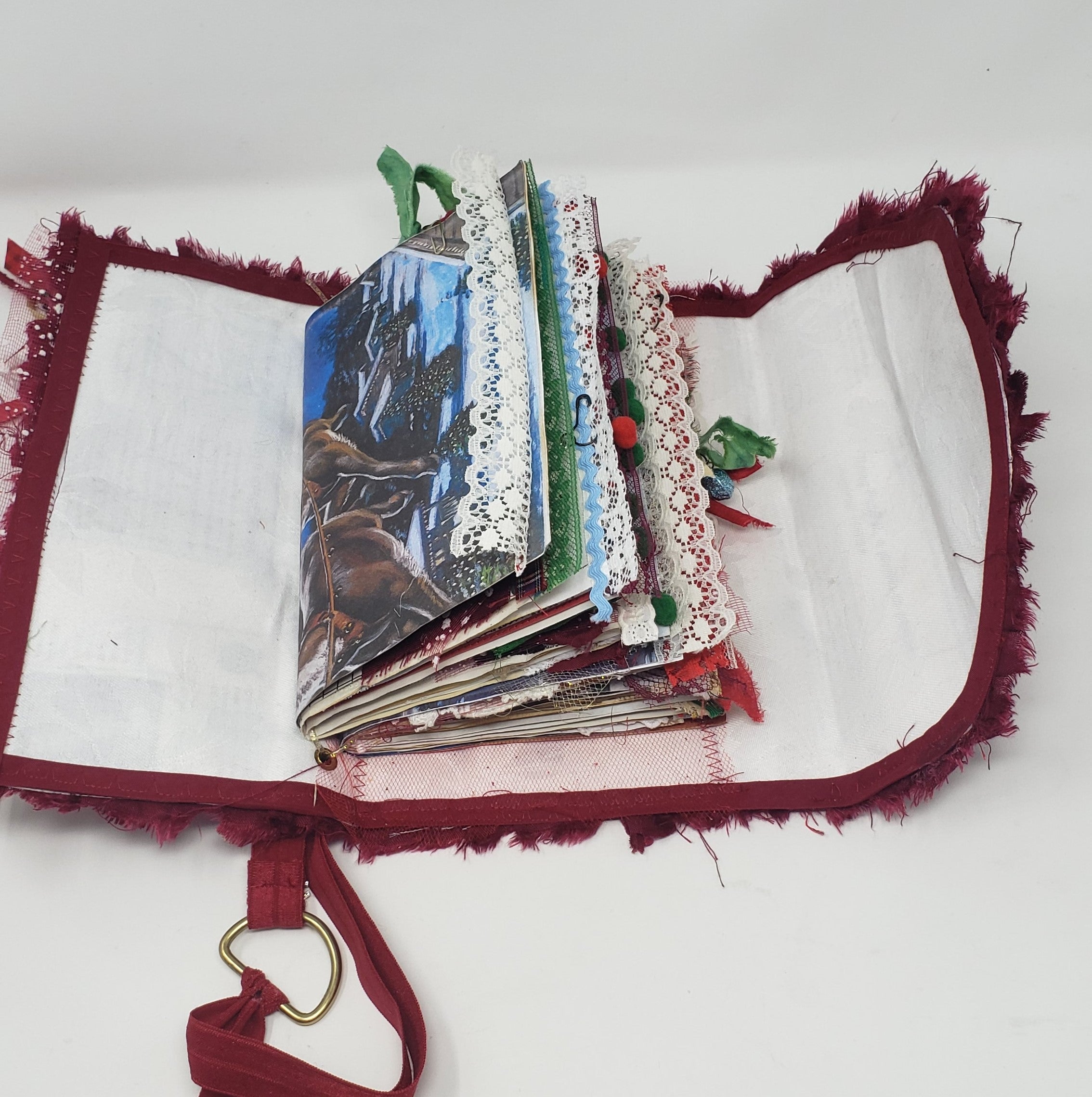 Pocket/Travel Junk Journal - Vintage Christmas