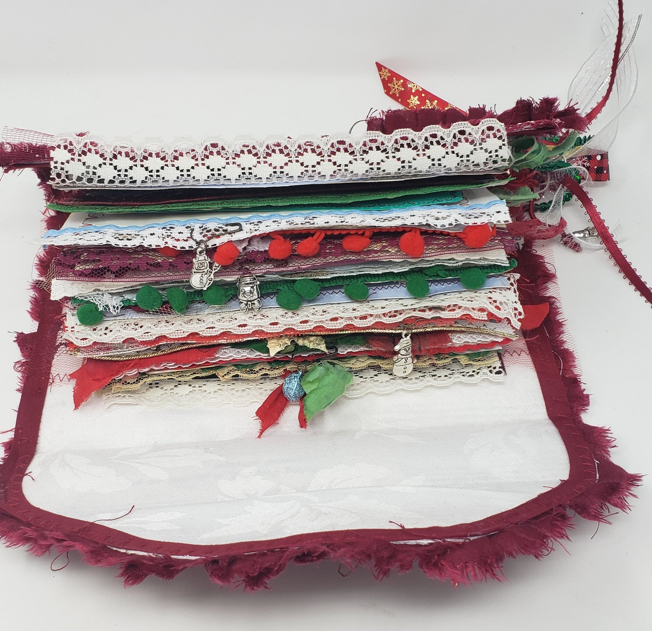 Pocket/Travel Junk Journal - Vintage Christmas
