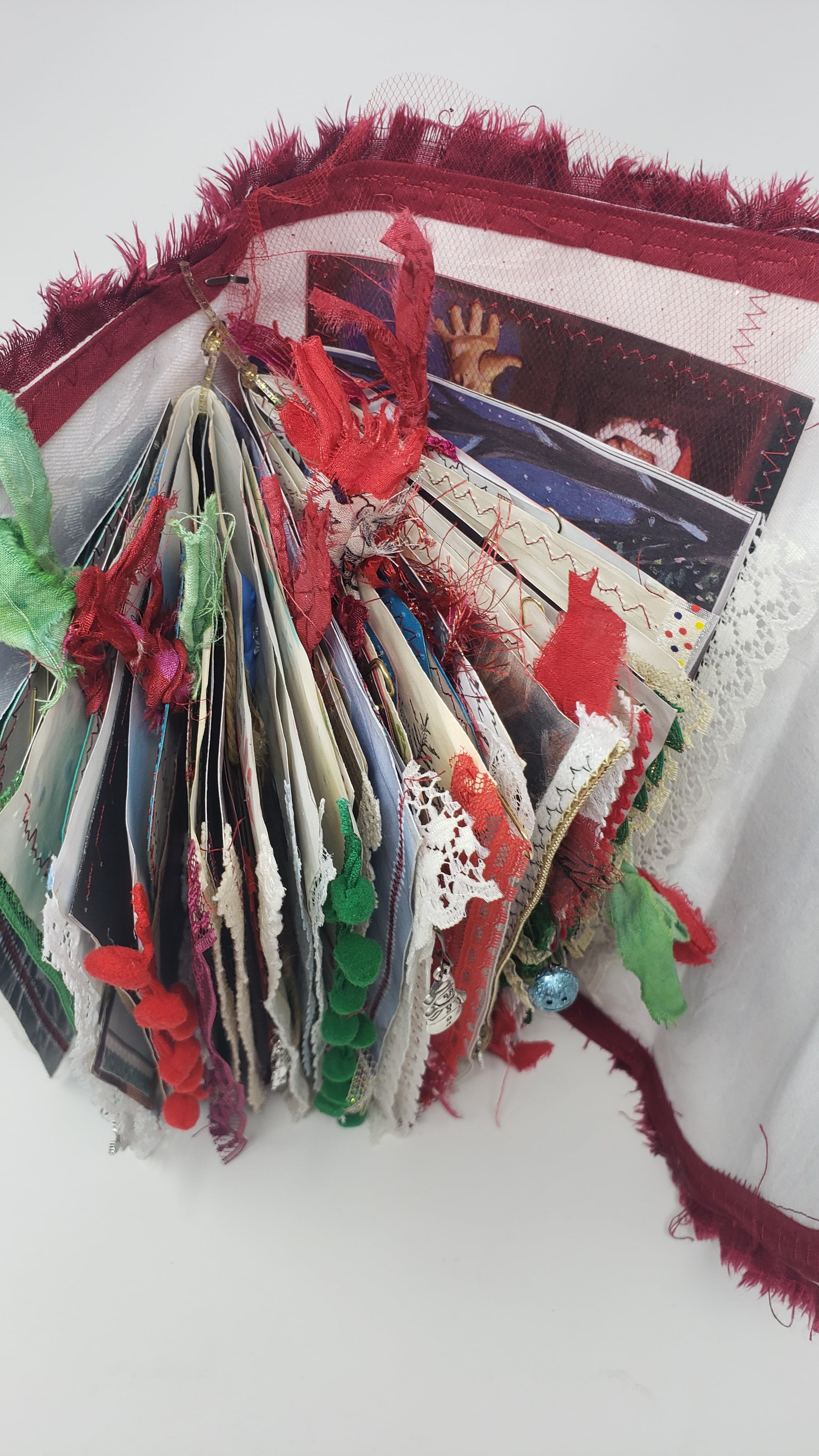 Pocket/Travel Junk Journal - Vintage Christmas