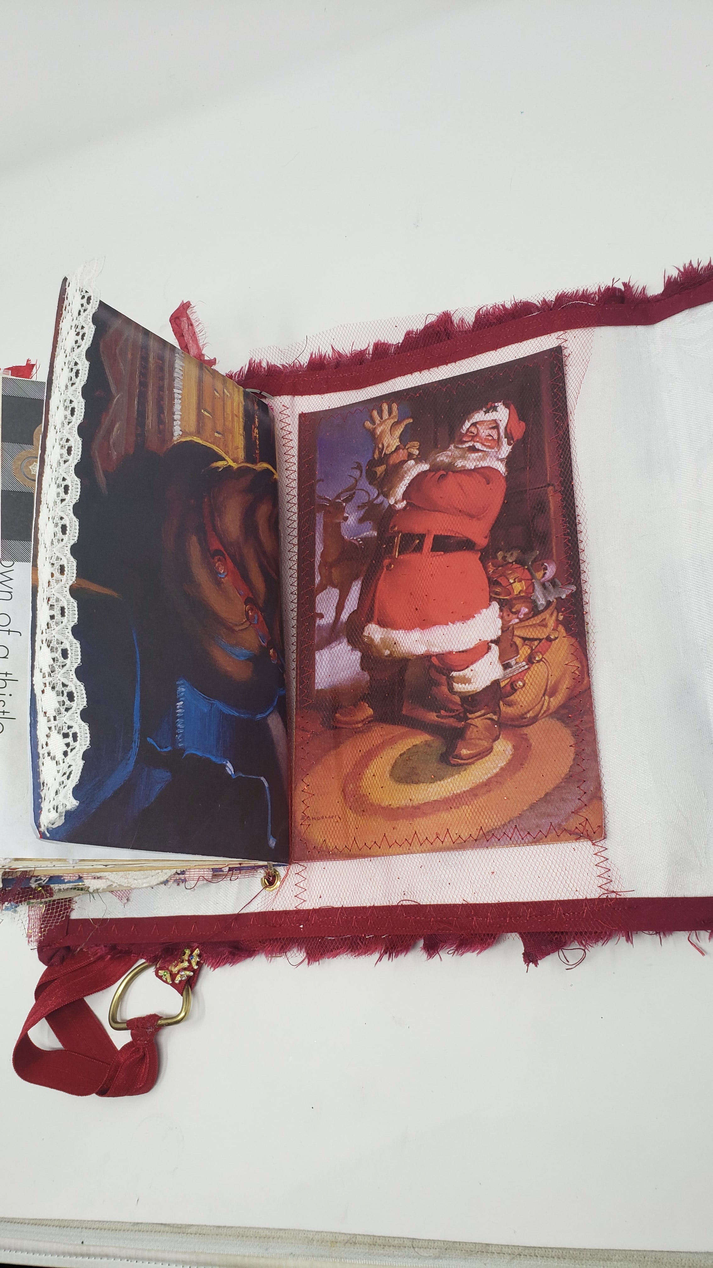 Pocket/Travel Junk Journal - Vintage Christmas