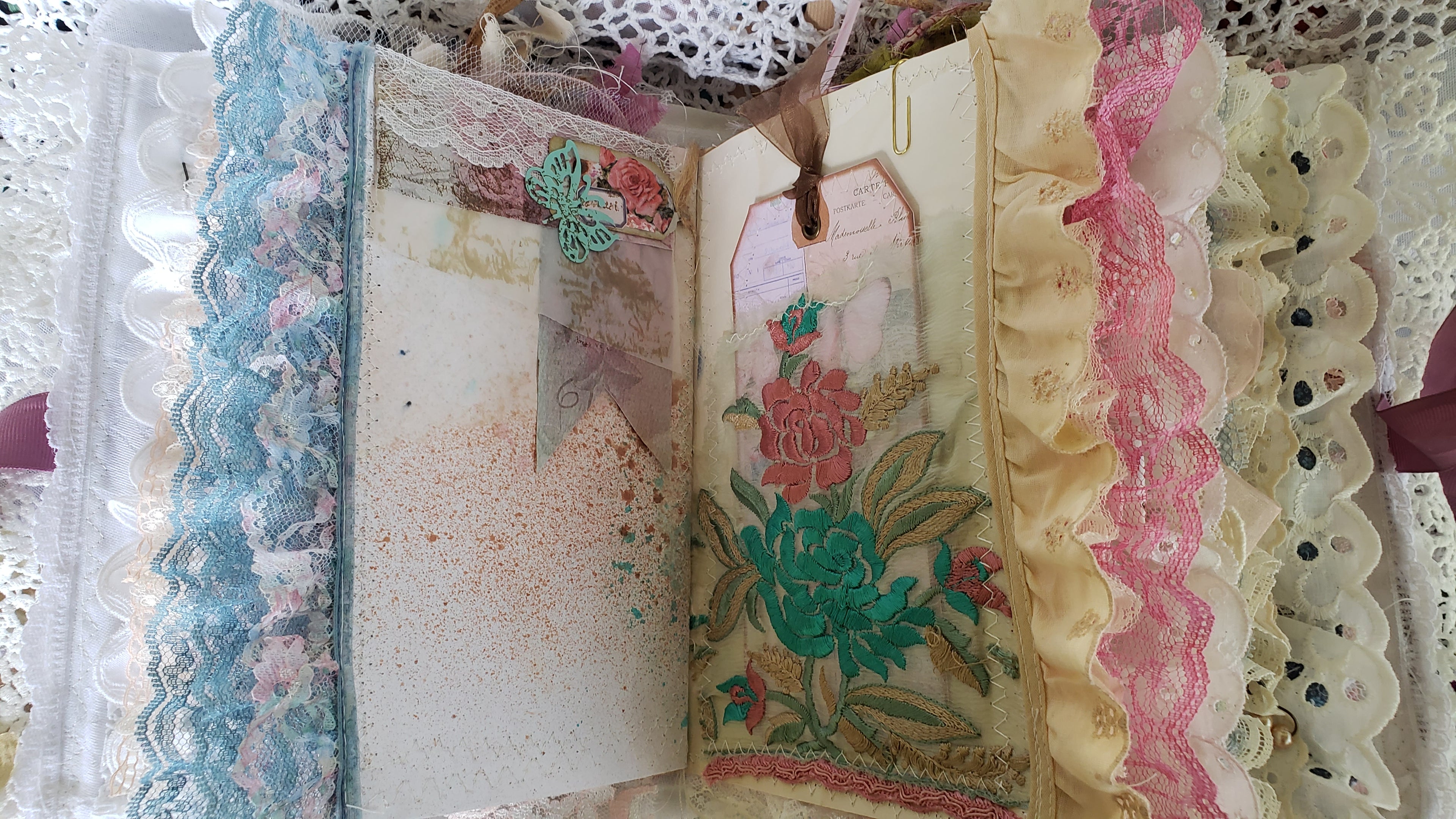 Vintage Junk Journal - Women from the Past Handmade