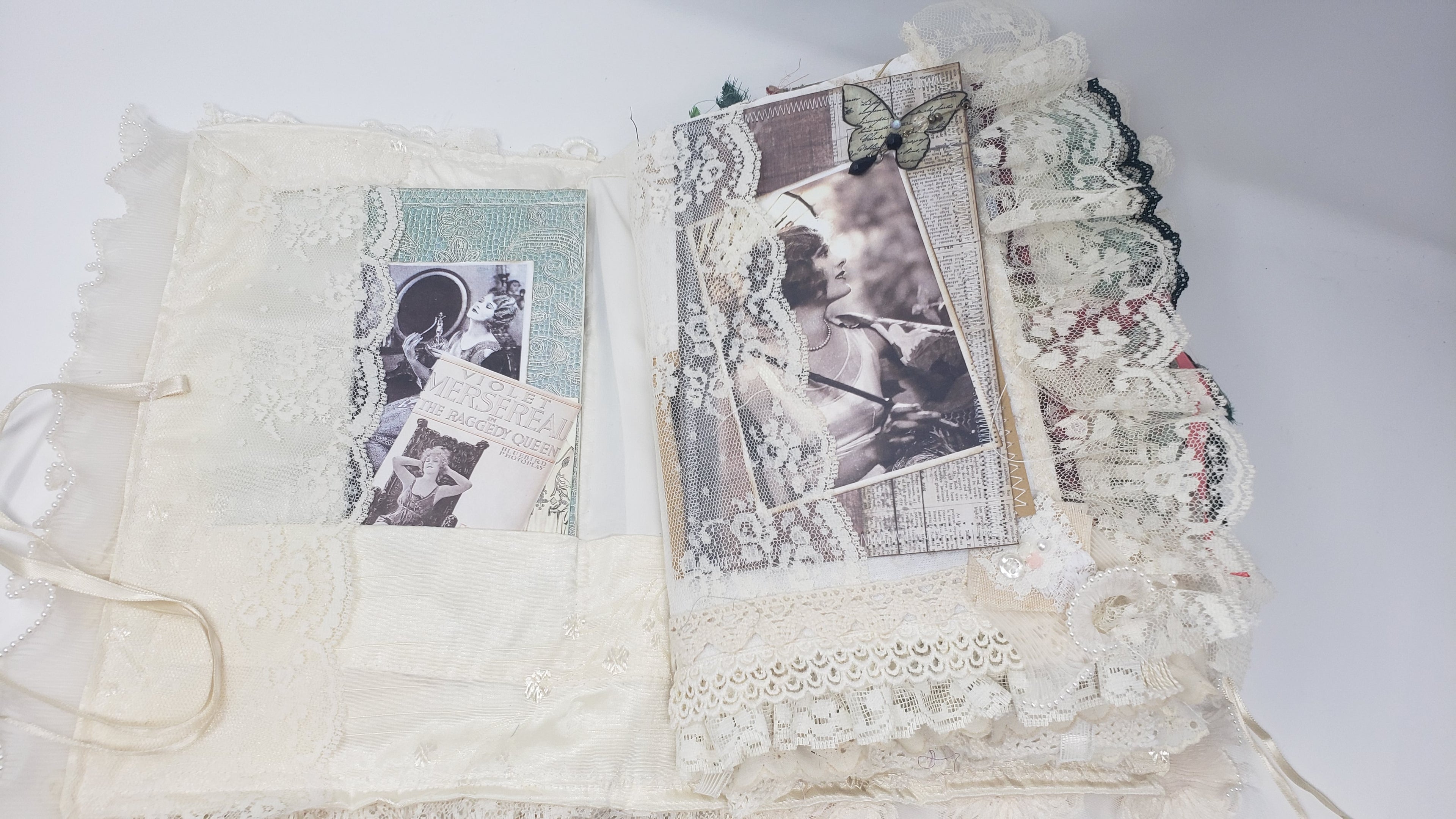 Vintage Junk Journal - Hollywood Stars in Paris