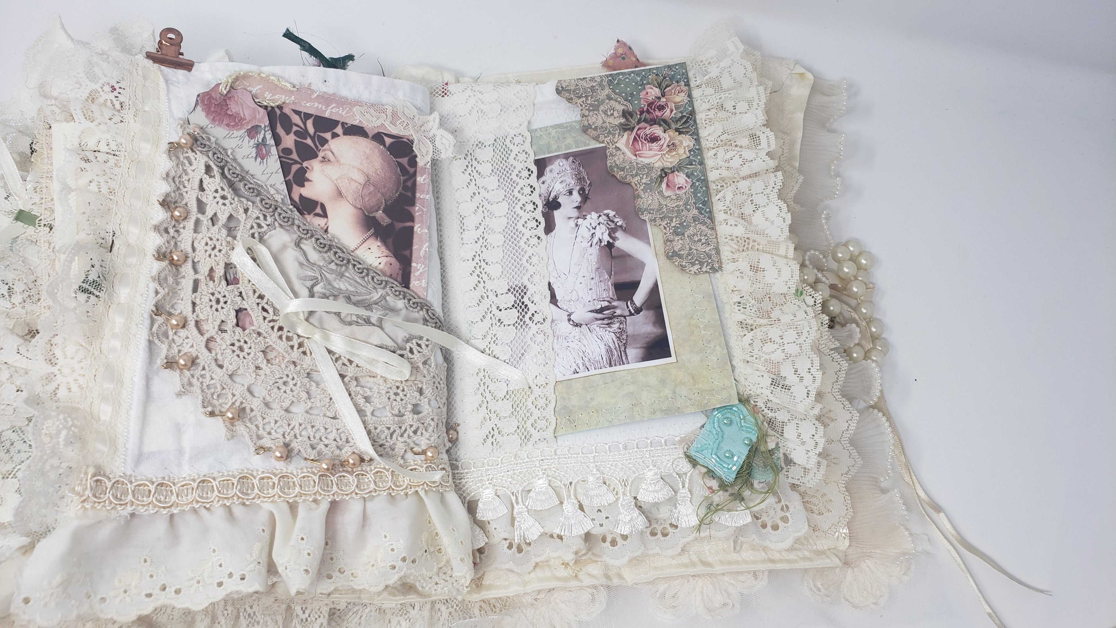 Vintage Junk Journal - Hollywood Stars in Paris