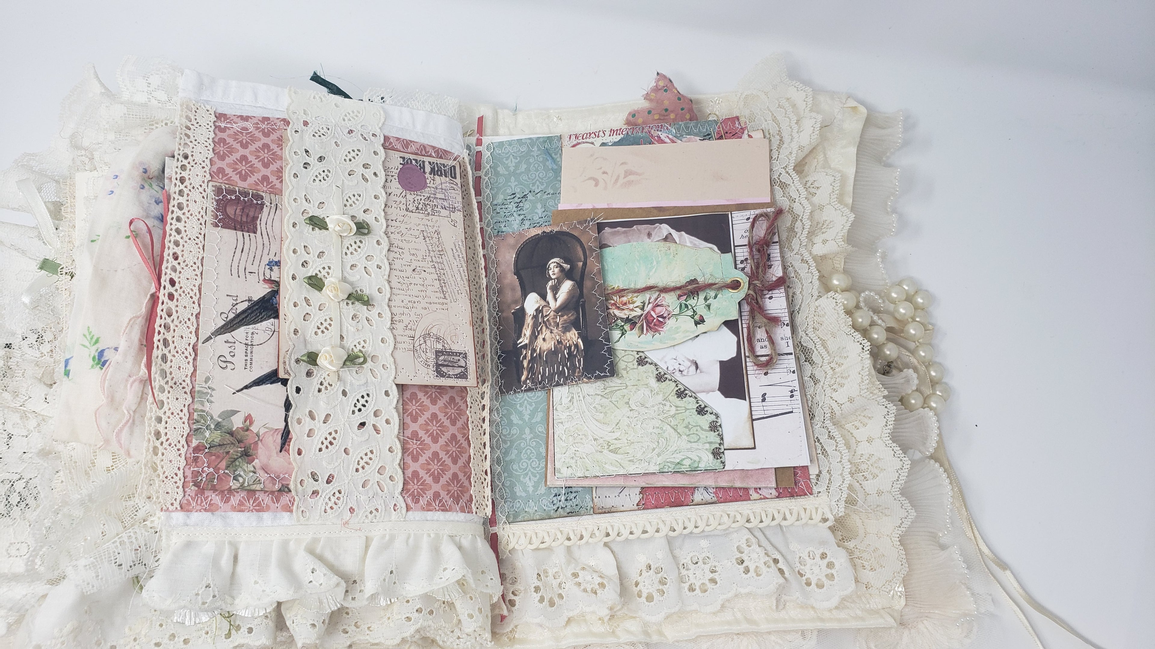 Vintage Junk Journal - Hollywood Stars in Paris