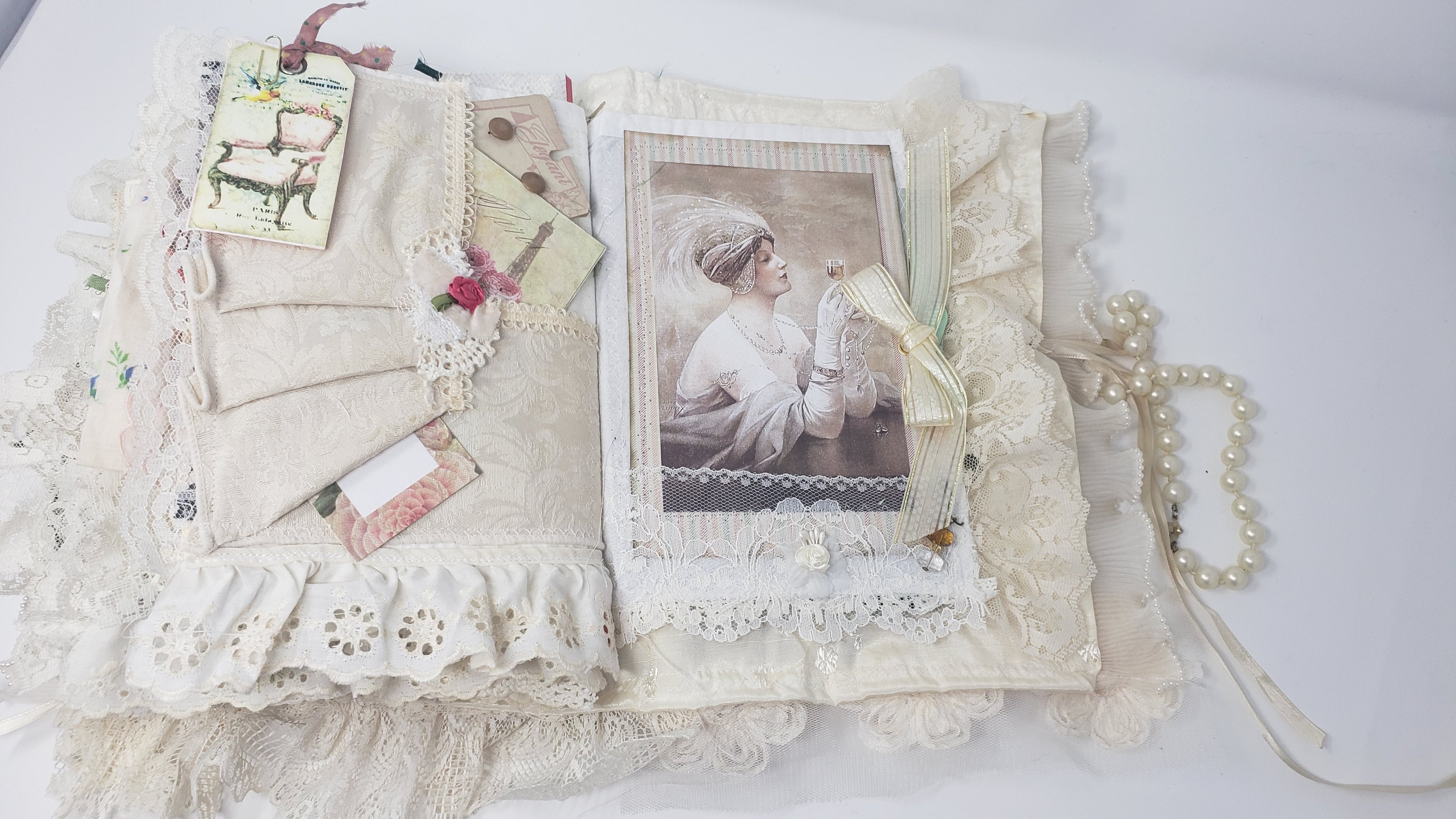 Vintage Junk Journal - Hollywood Stars in Paris