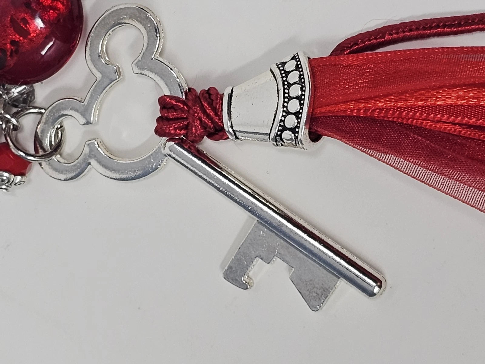 Purse Charm - Disney Key Red