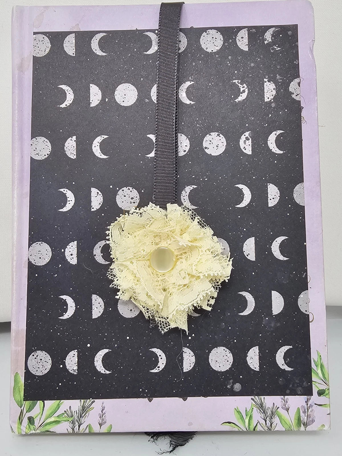 Vintage Chic Lace Bookmark - Ethereal - Handmade