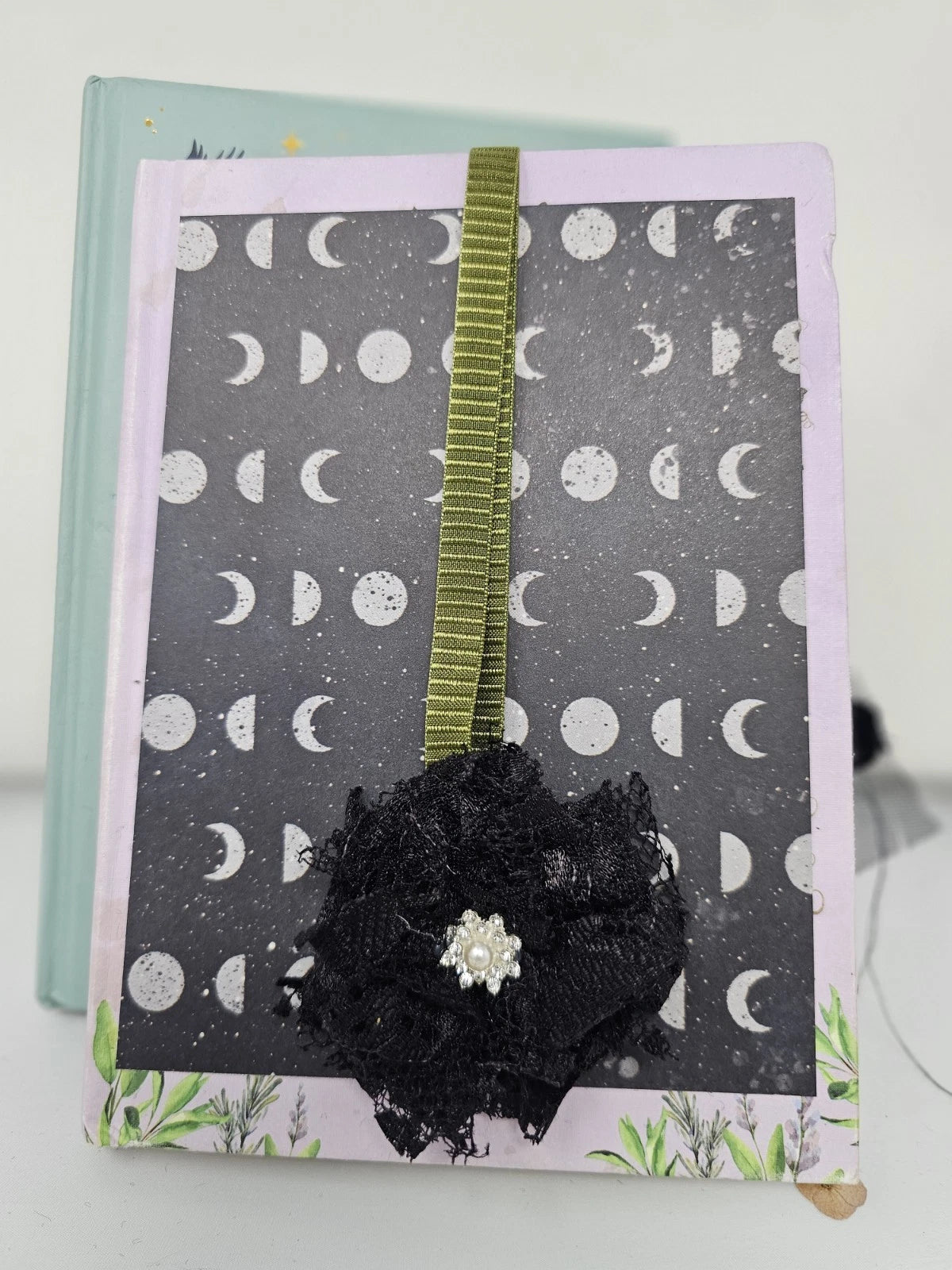 Vintage Chick Lace Bookmark - Surrender - Handmade