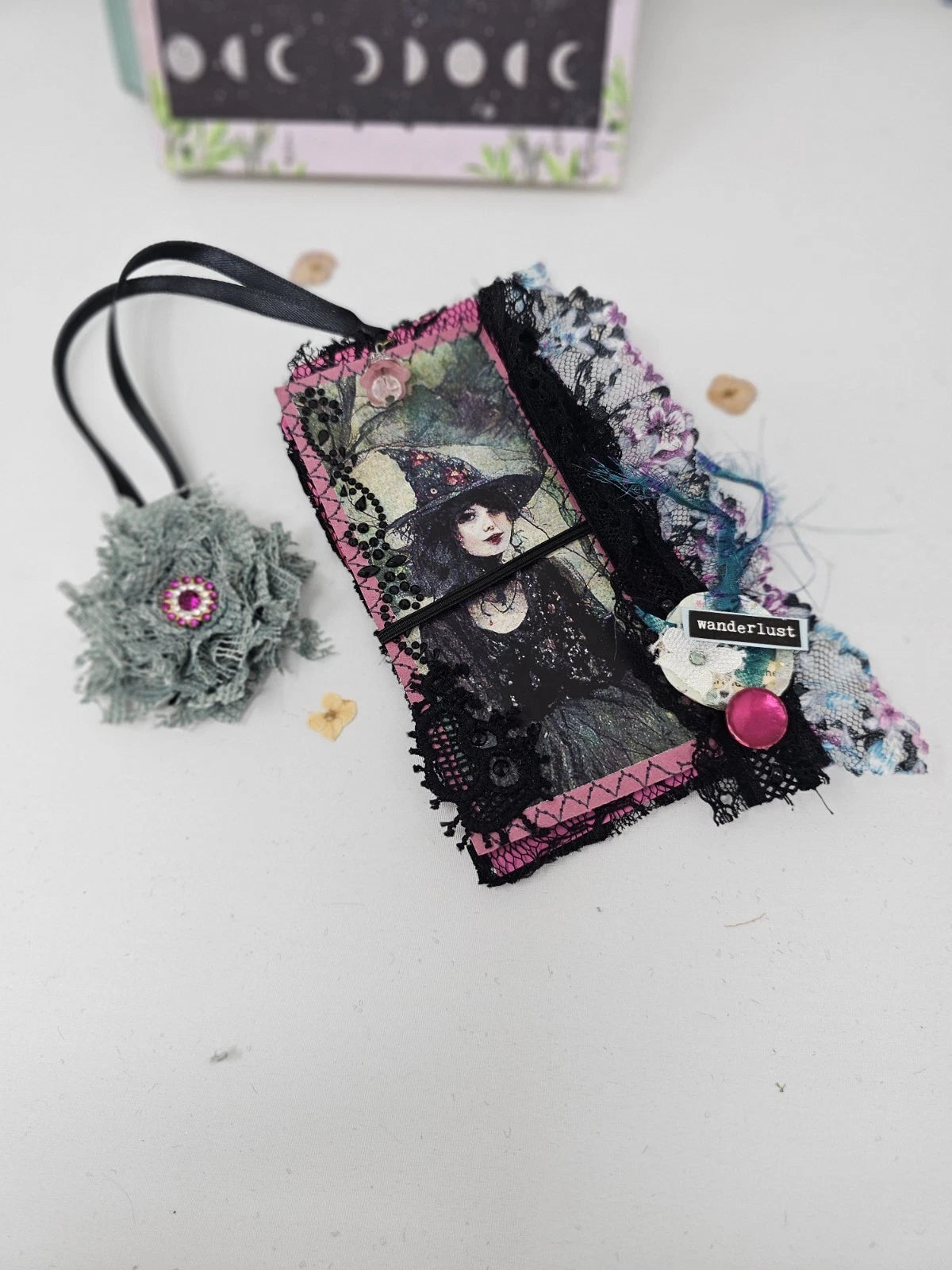 Vintage Chic Lace Bookmark - Wanderlust - Handmade
