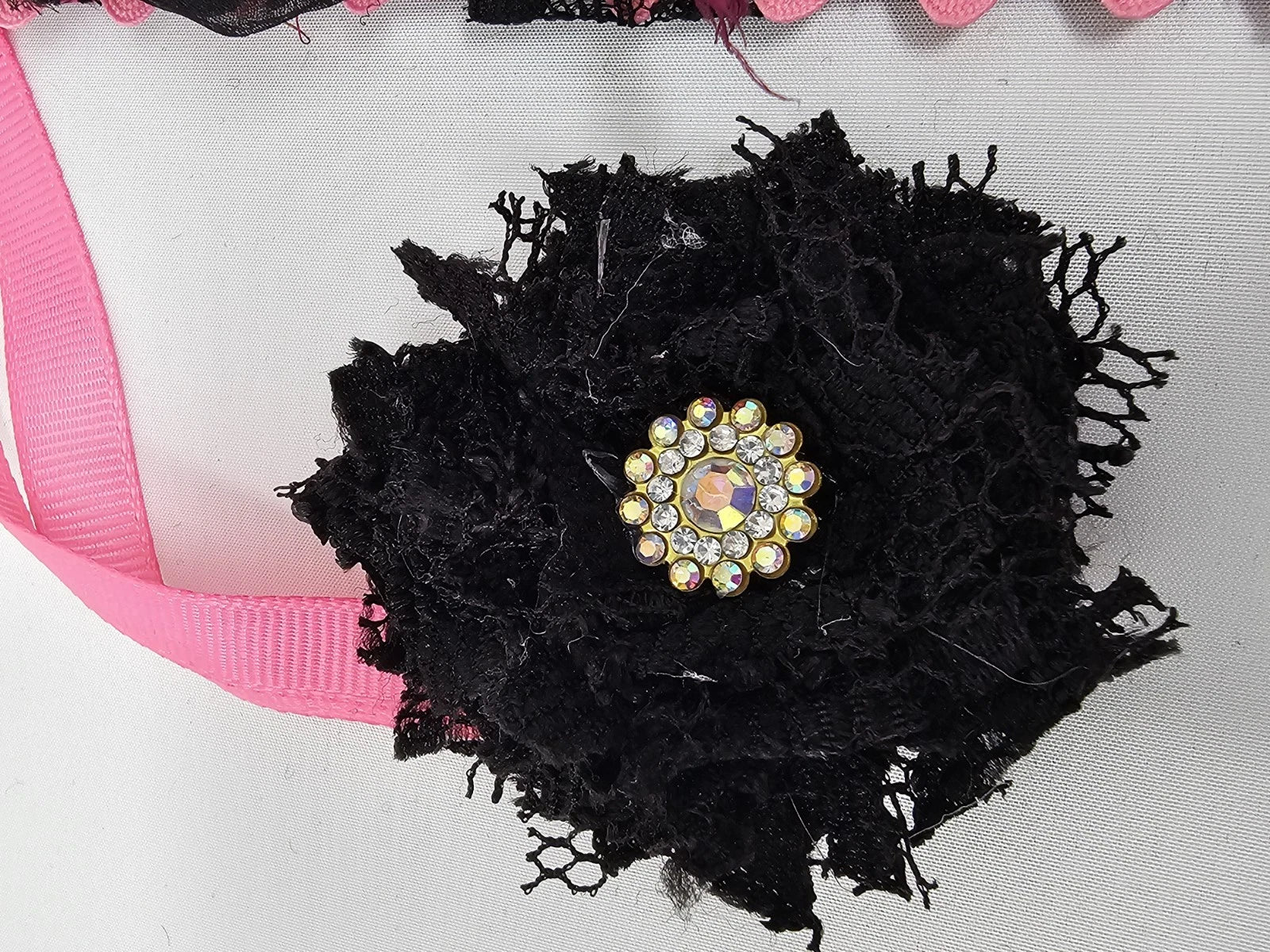 Vintage Lace Bookmark -  Belief - Handmade