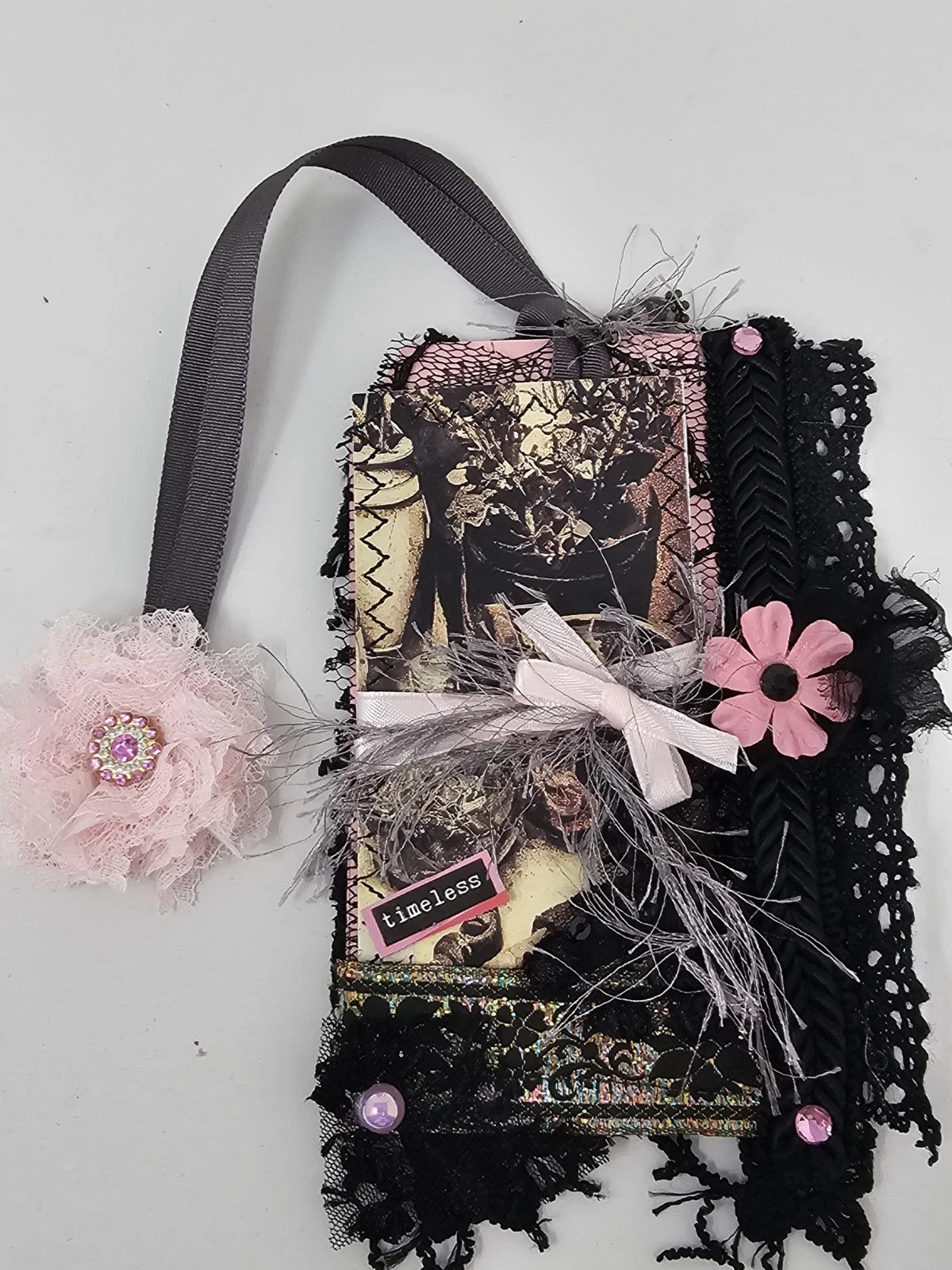 Vintage Chic Lace Bookmark -  Timeless - Handmade