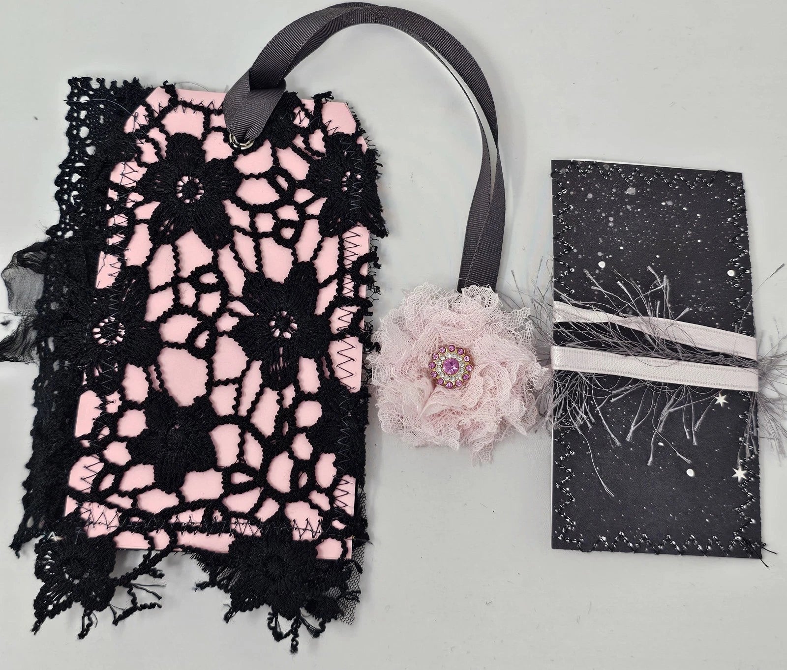 Vintage Chic Lace Bookmark -  Timeless - Handmade