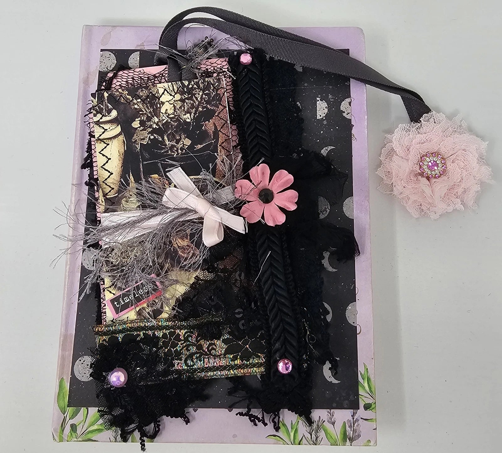 Vintage Chic Lace Bookmark -  Timeless - Handmade