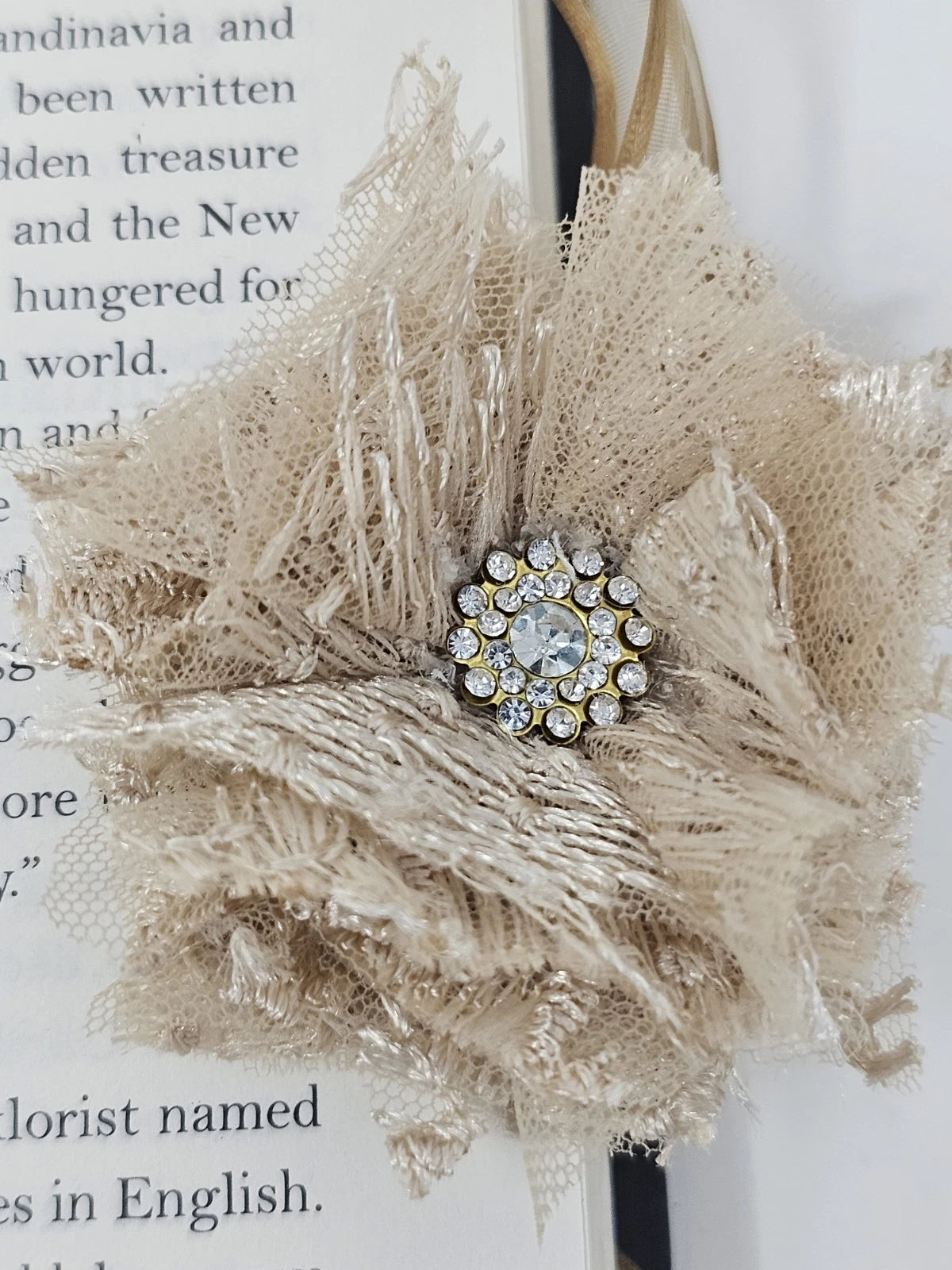 Vintage Bookmark - Time