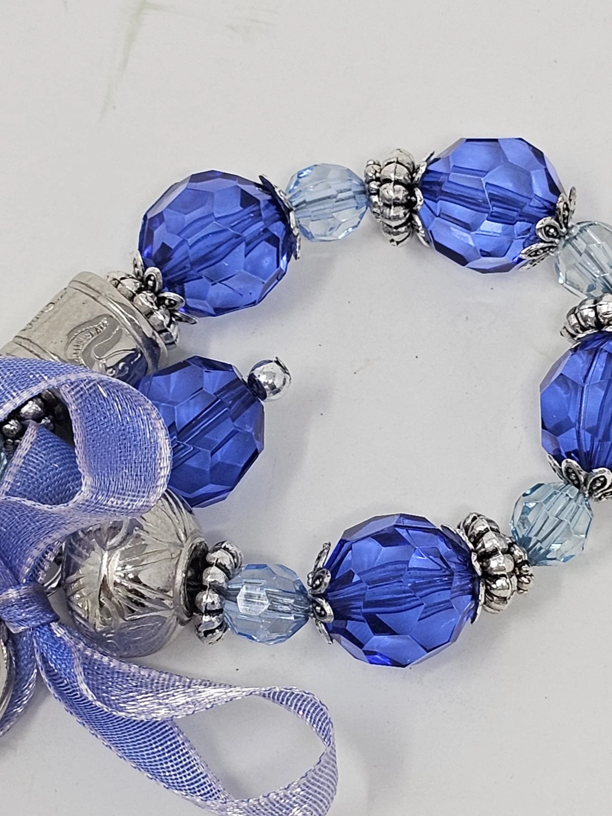 Purse Charm- Blue Heart