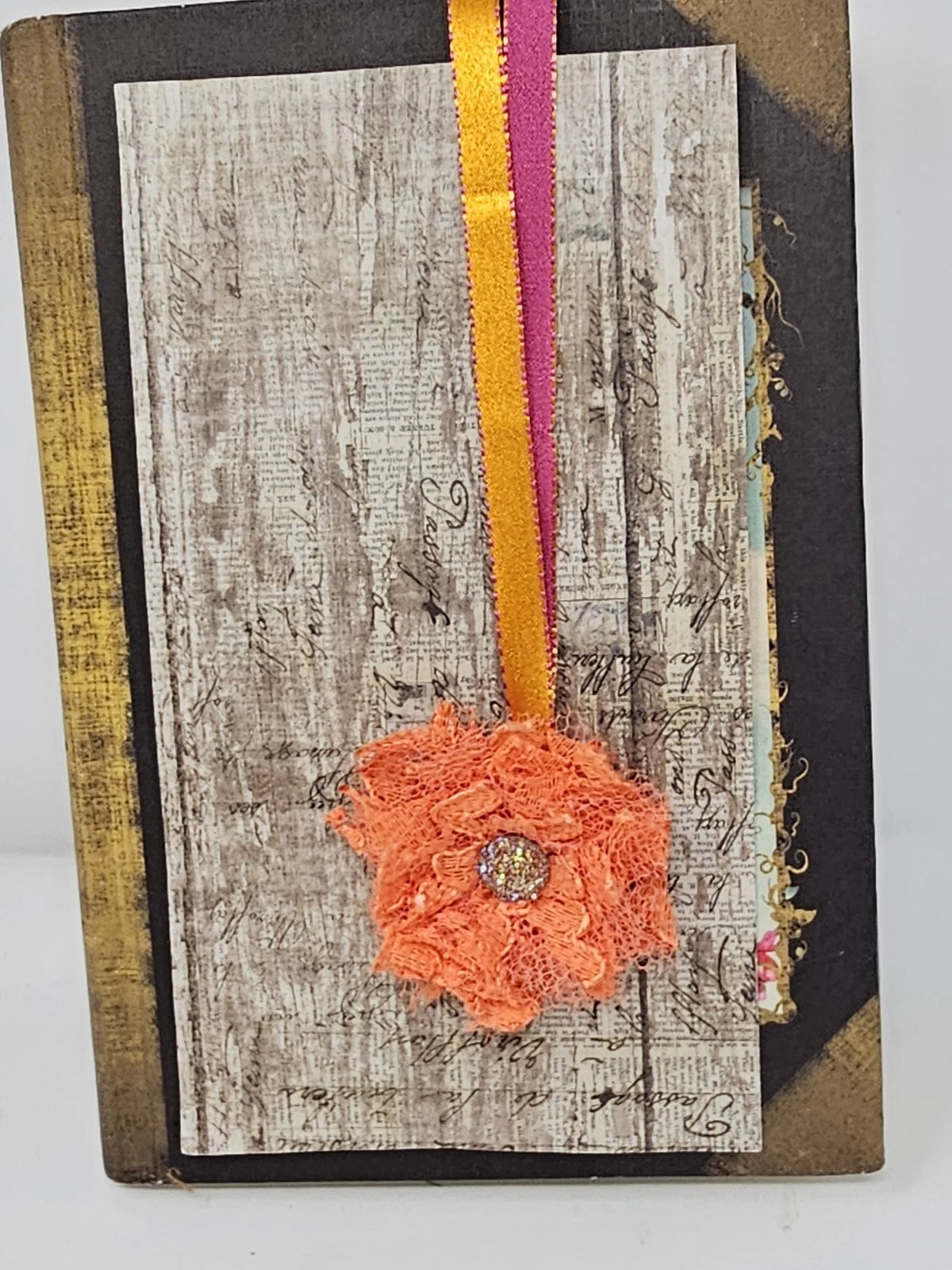 Vintage Bookmark - Pumpkin Adventures