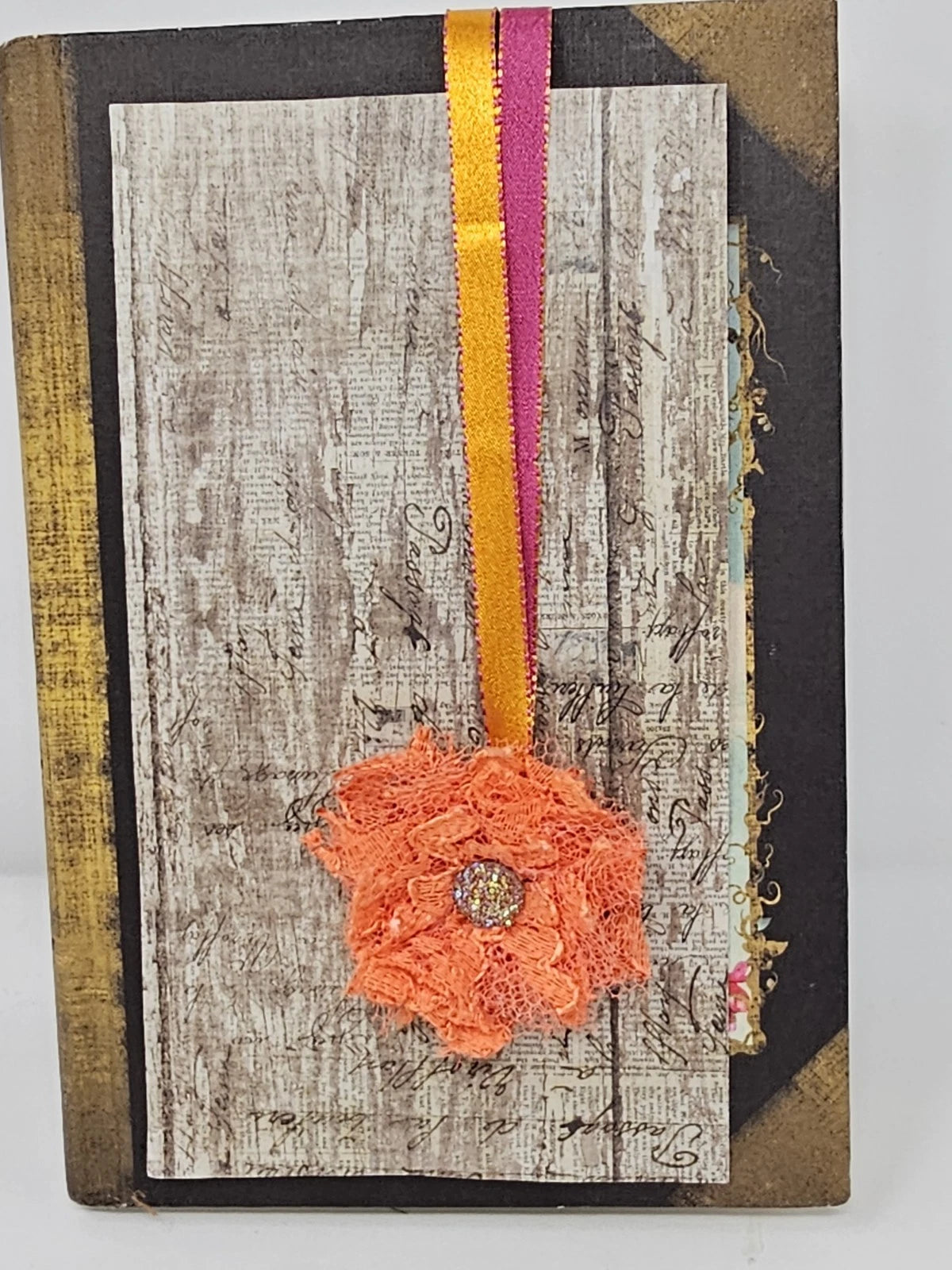 Vintage Bookmark - Pumpkin Adventures