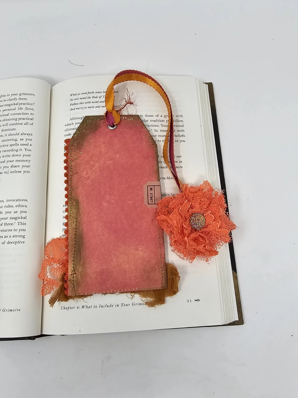 Vintage Bookmark - Pumpkin Adventures