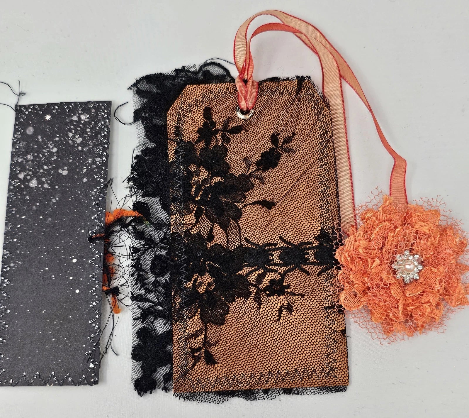 Vintage Lace Bookmark - Blossom - Handmade