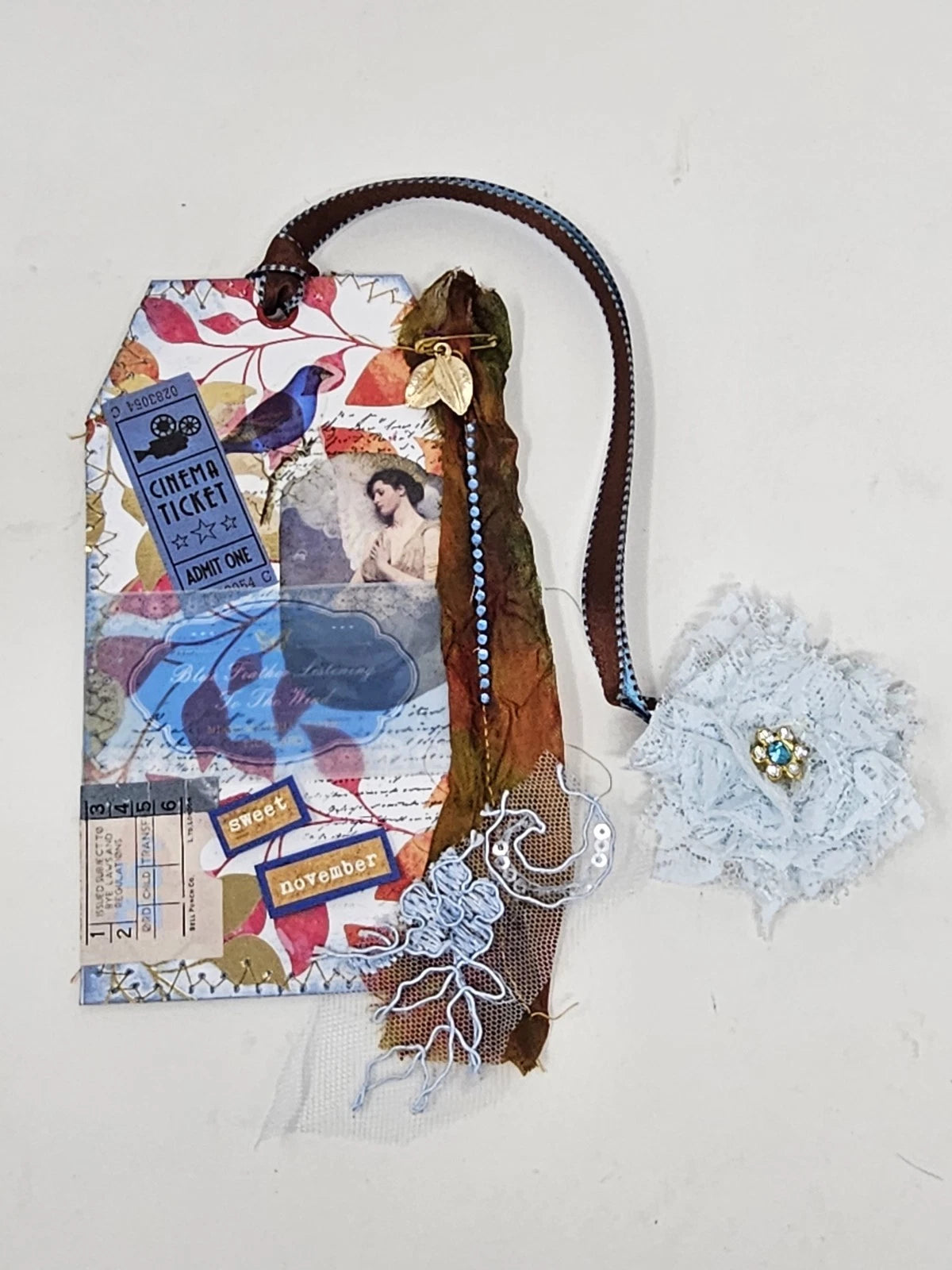 Vintage Bookmark - Sweet November