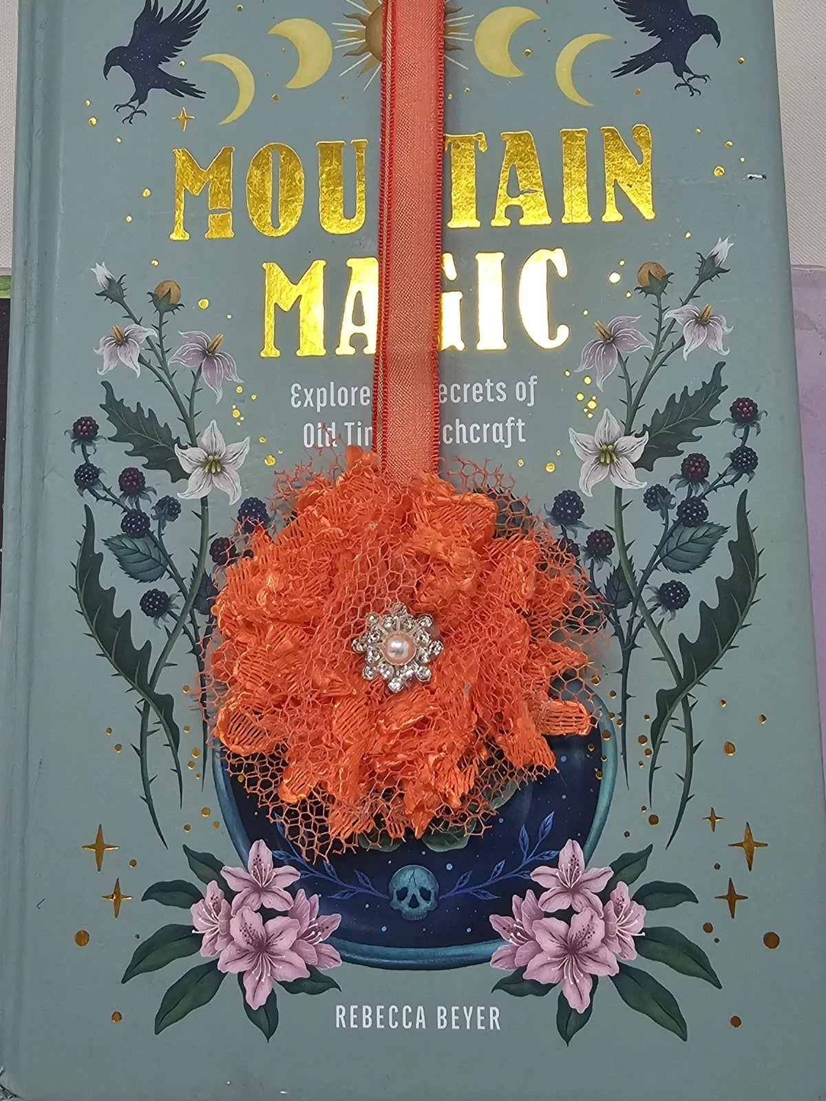 Vintage Lace Bookmark - Blossom - Handmade