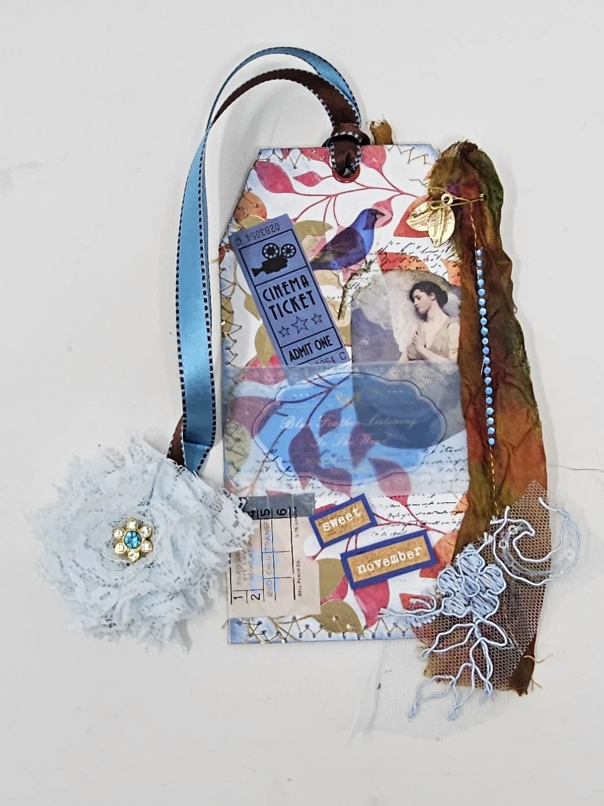 Vintage Bookmark - Sweet November