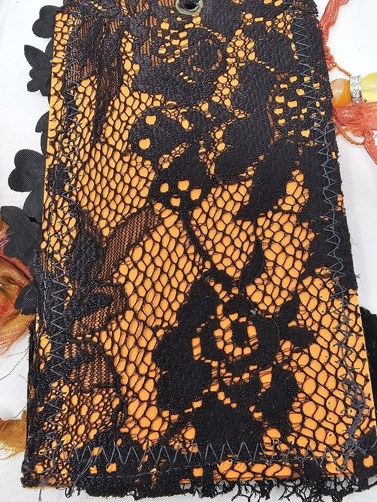 Vintage Chic Lace Bookmark - Romance