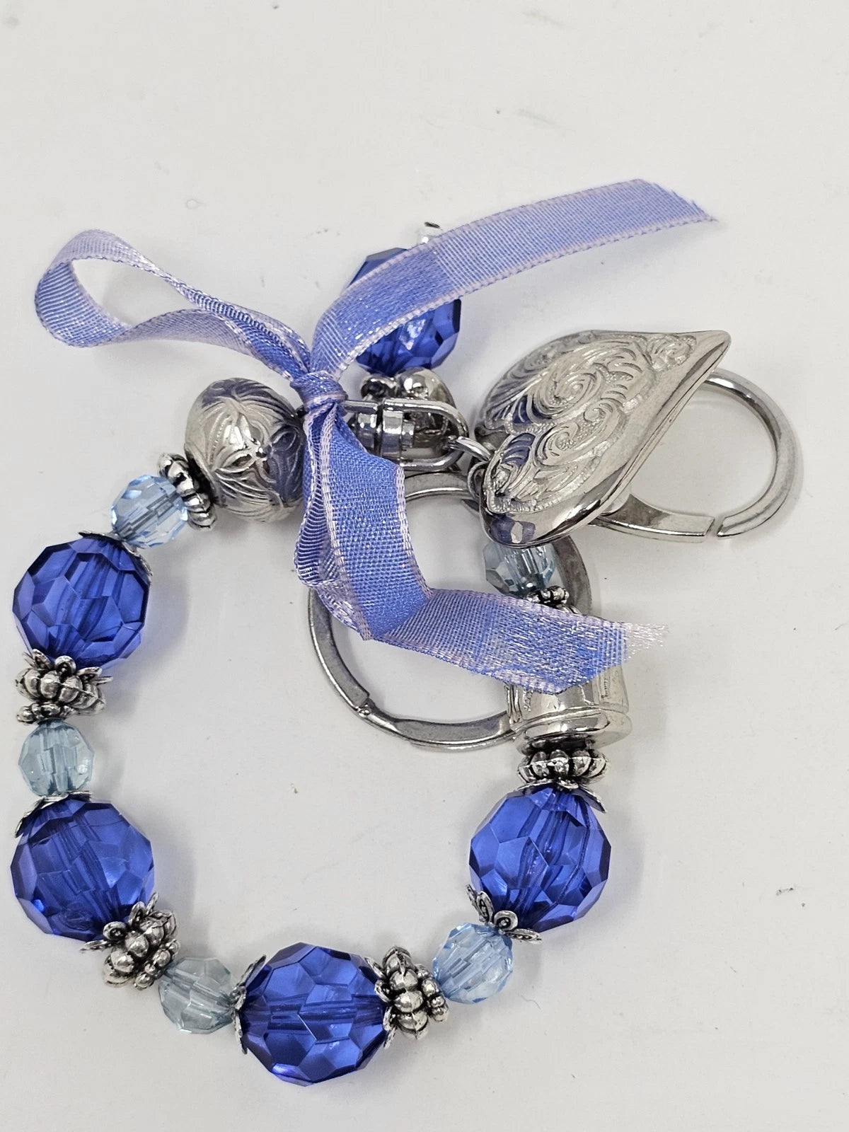 Purse Charm- Blue Heart
