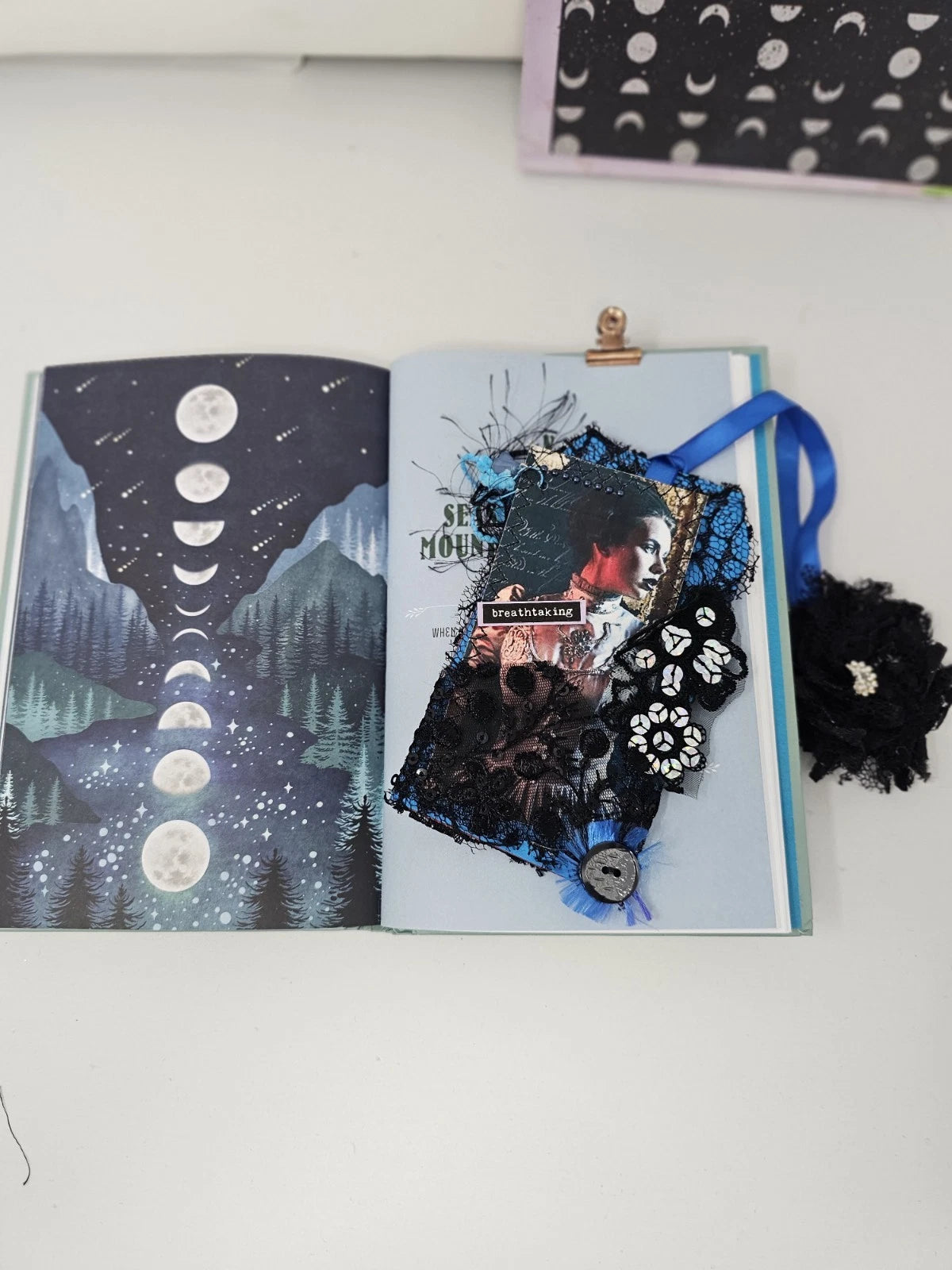 Vintage Chic Lace Bookmark - Breathtaking - Handmade