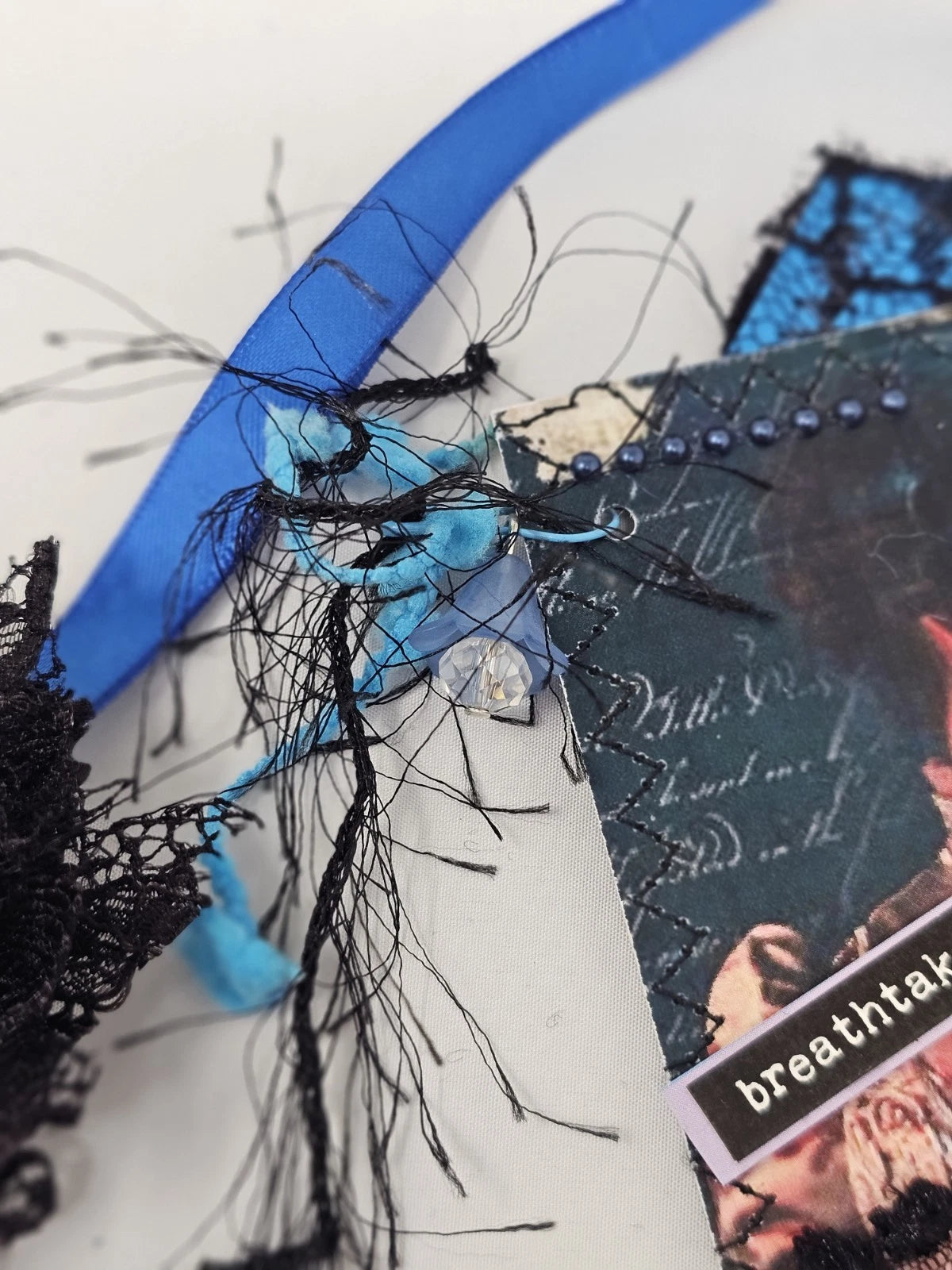 Vintage Chic Lace Bookmark - Breathtaking - Handmade