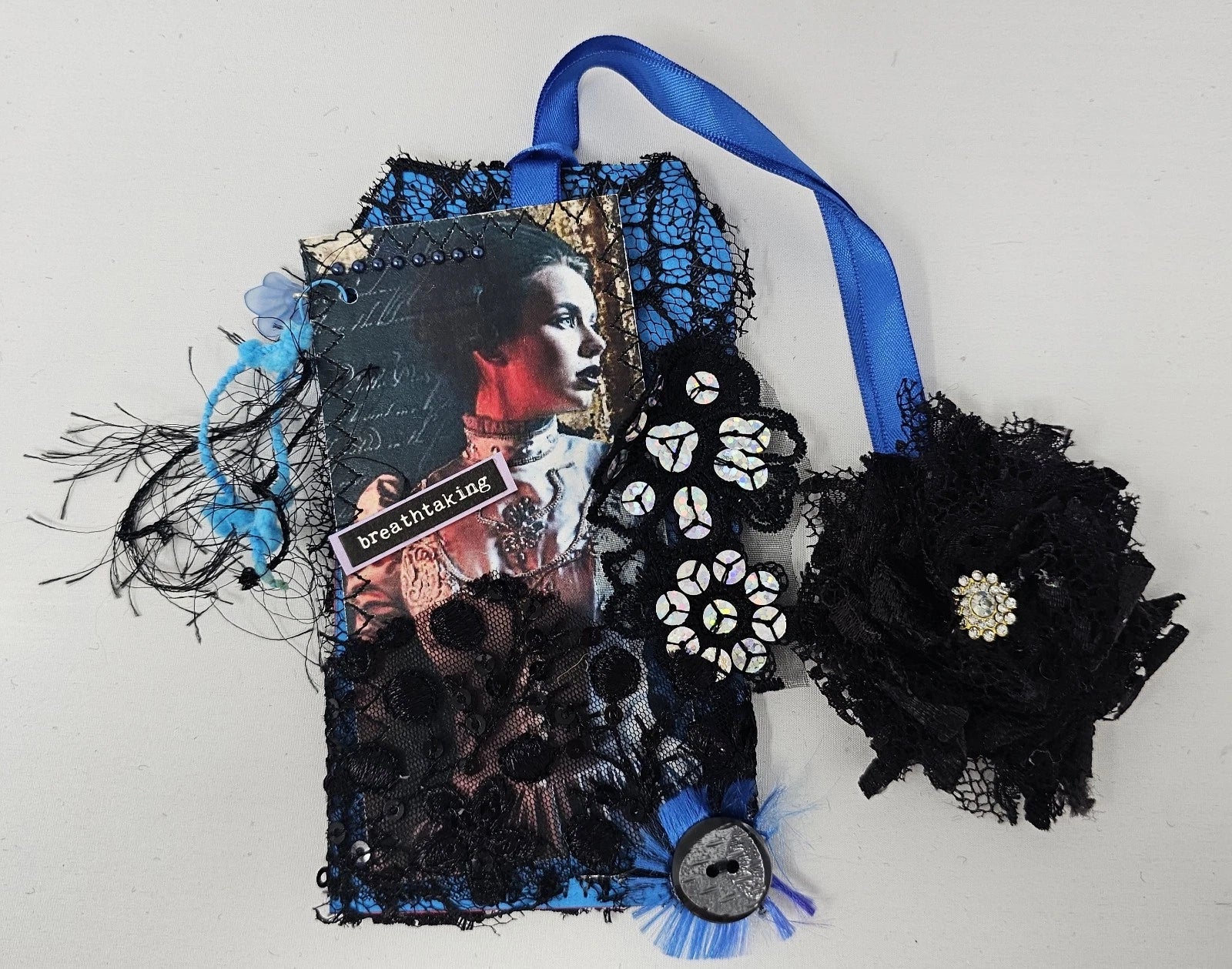 Vintage Chic Lace Bookmark - Breathtaking - Handmade