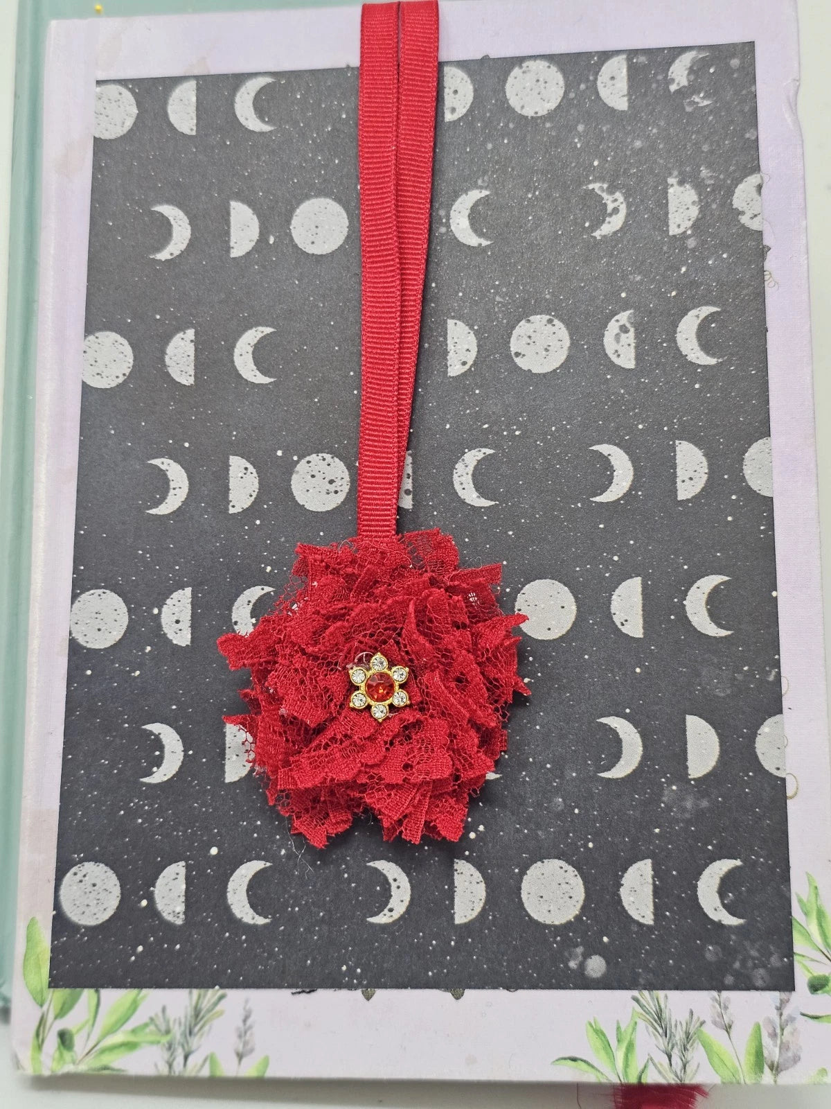 Vintage Chic Lace Bookmark - Keepsake - Handmade