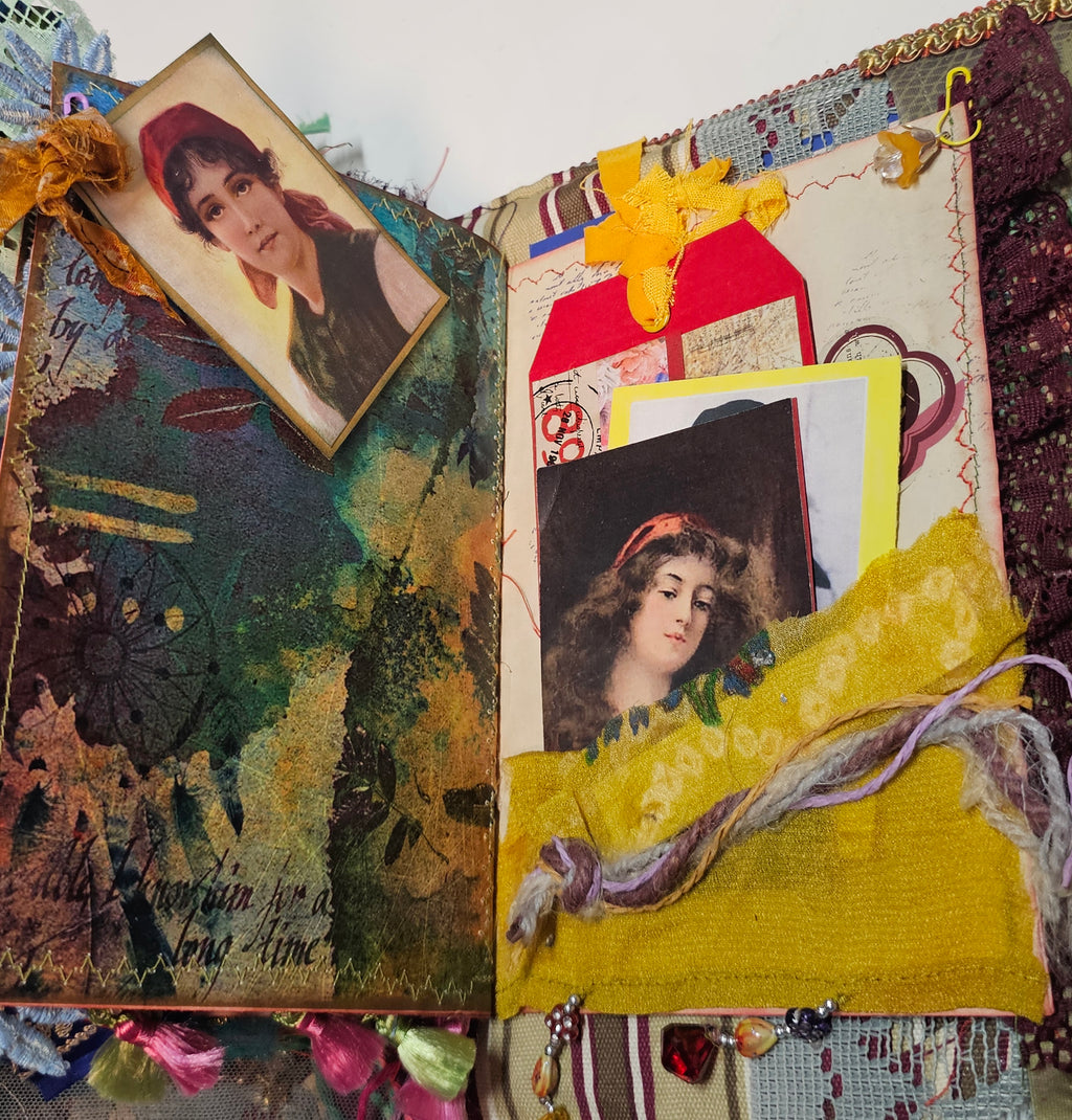 Vintage Bohemian Junk Journal