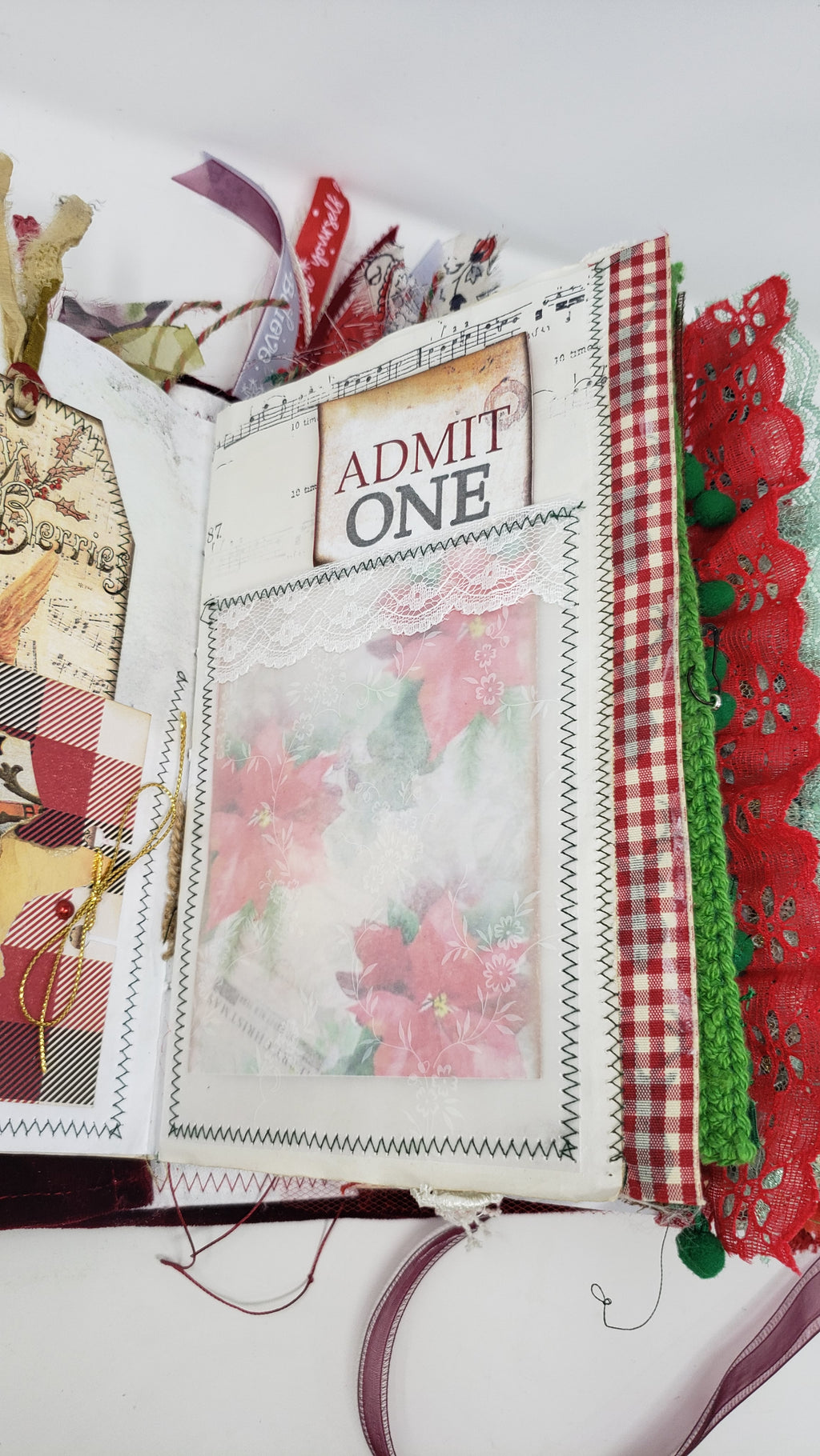 Junk Journal - A Christmas Dream Handmade