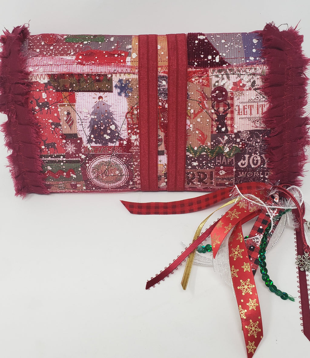 Pocket/Travel Junk Journal - Vintage Christmas