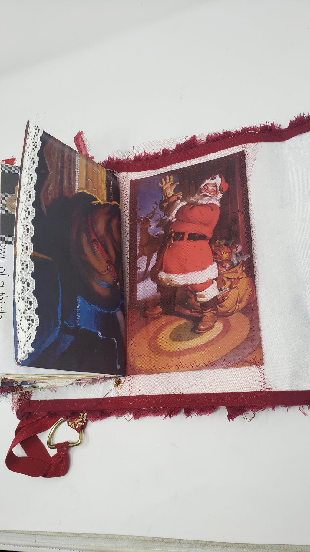 Pocket/Travel Junk Journal - Vintage Christmas