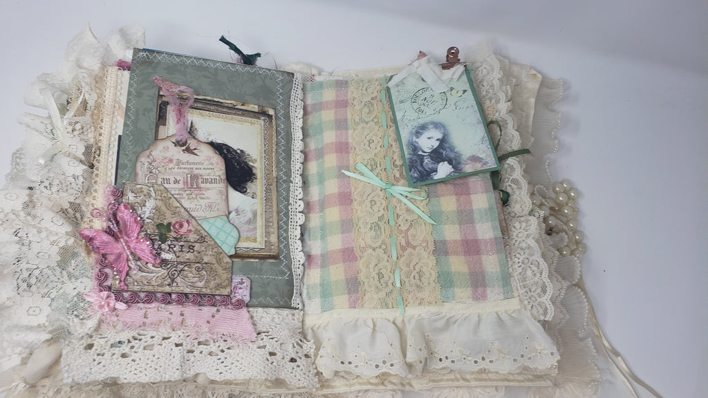 Vintage Junk Journal - Hollywood Stars in Paris