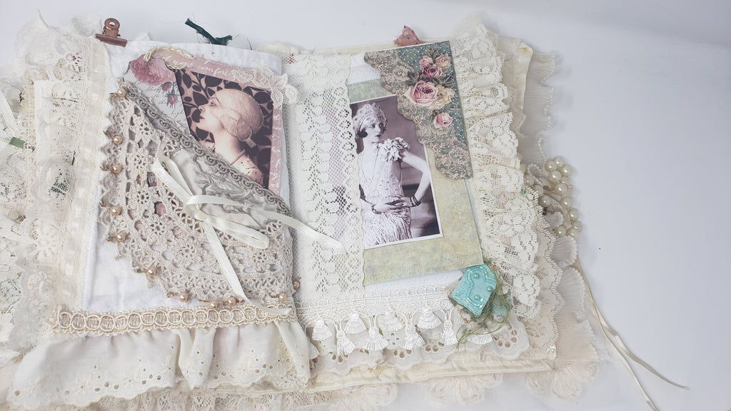 Vintage Junk Journal - Hollywood Stars in Paris