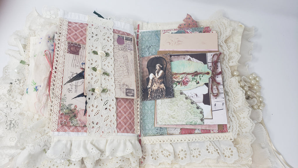 Vintage Junk Journal - Hollywood Stars in Paris