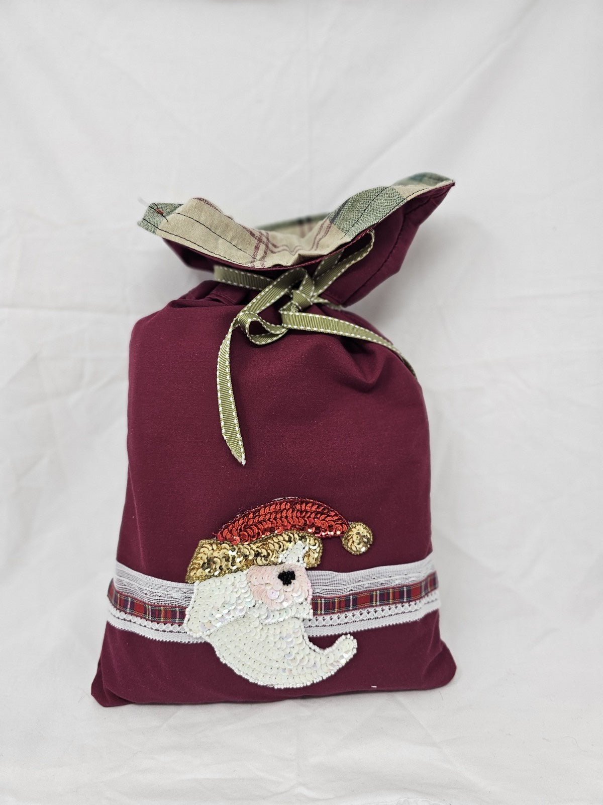 Christmas Vintage Journal- Cats & Dogs Pawlidays! Handmade Soft Cover Fabric.