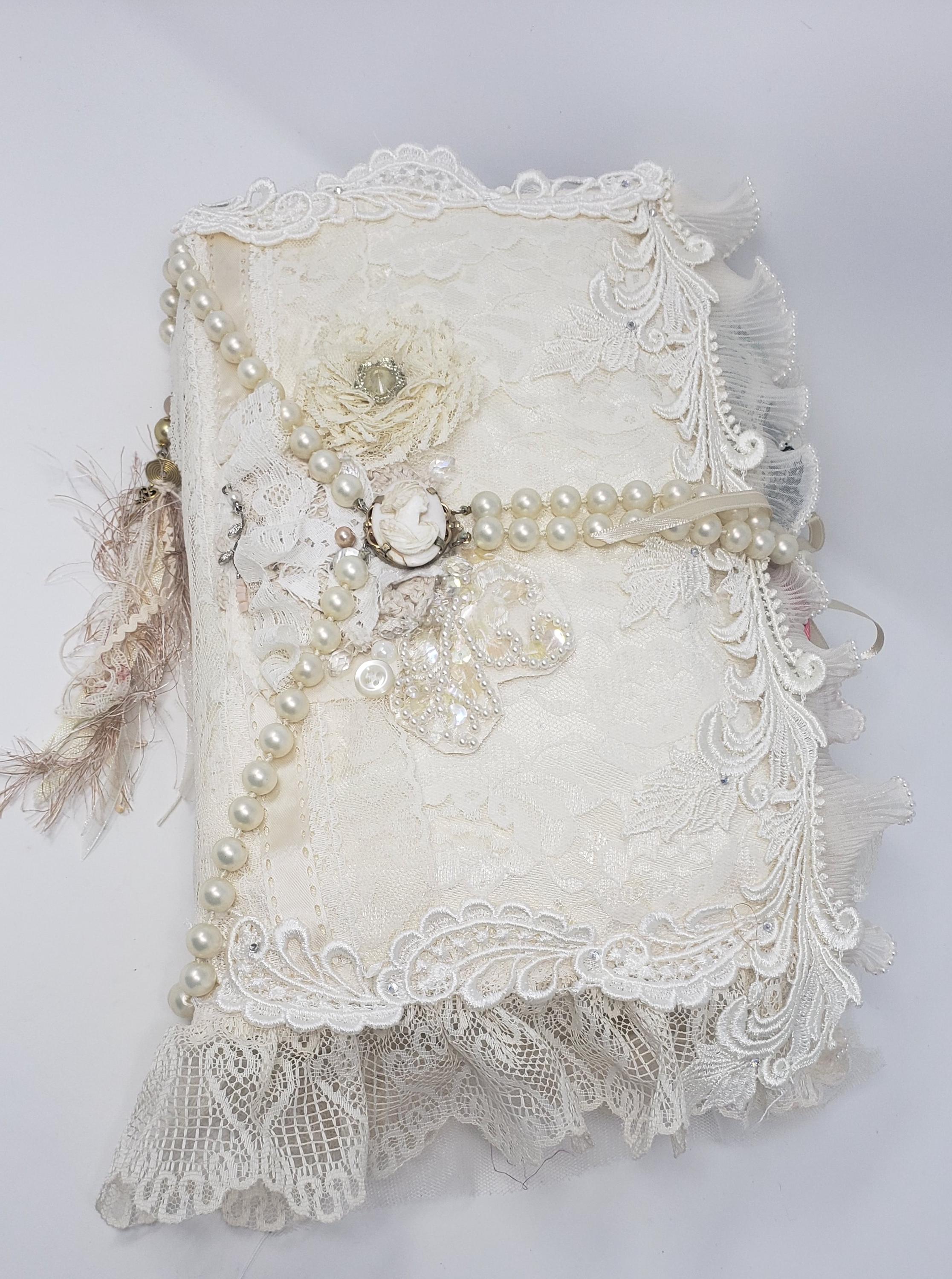 CUSTOM JOURNAL  MAKE YOUR OWN - FULLY EMBELLISHED