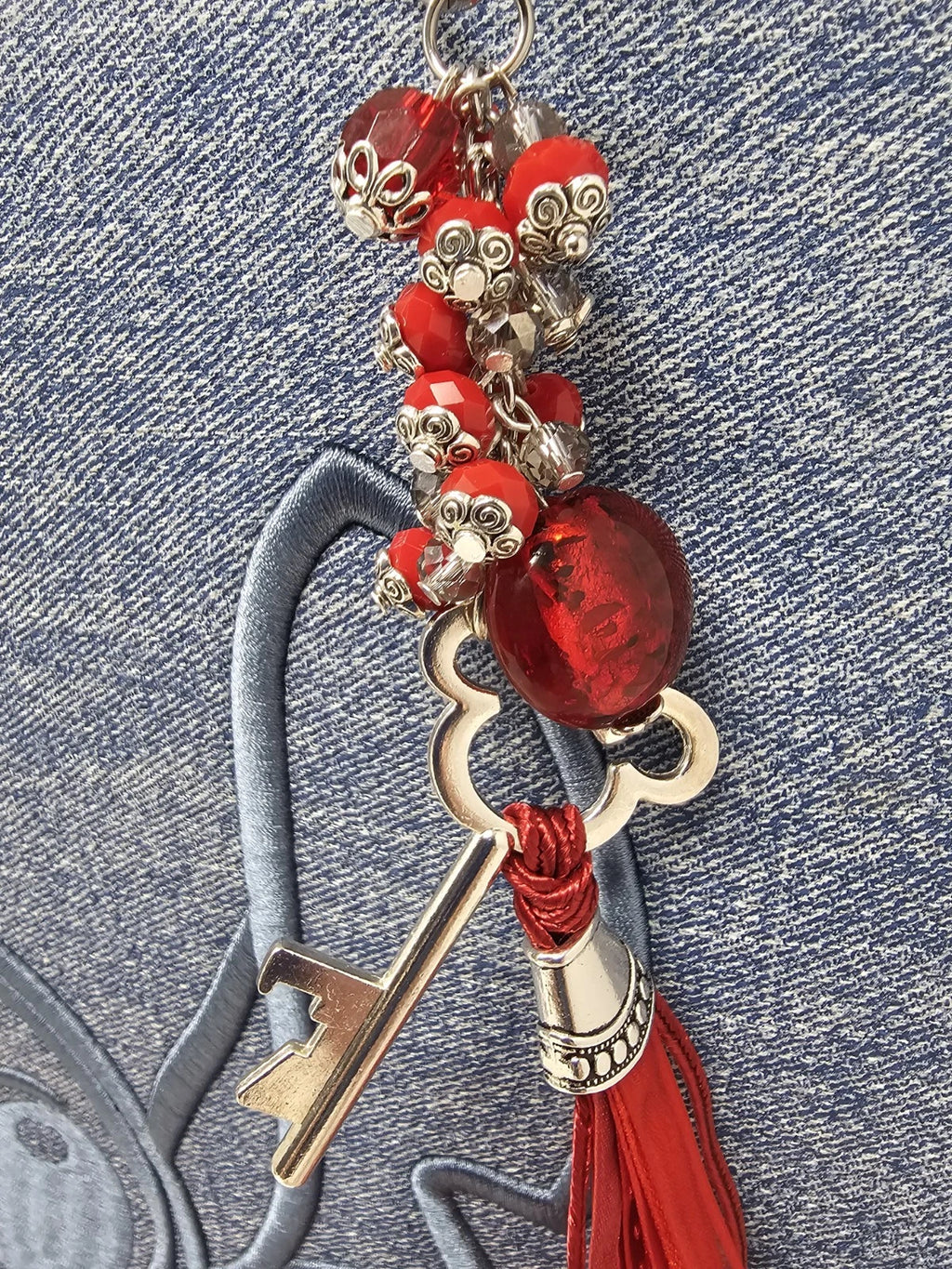 Purse Charm - Disney Key Red