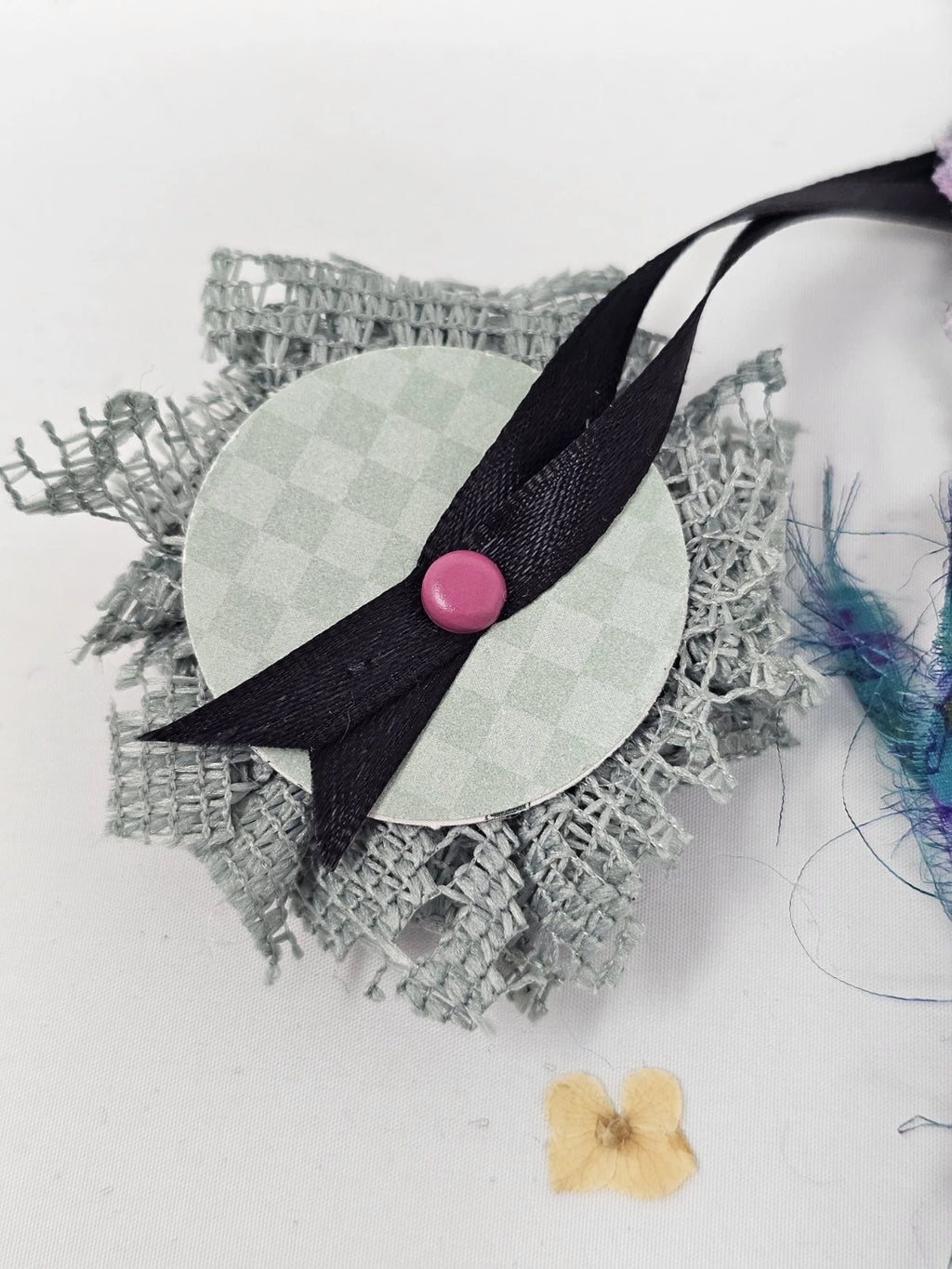 Vintage Chic Lace Bookmark - Wanderlust - Handmade