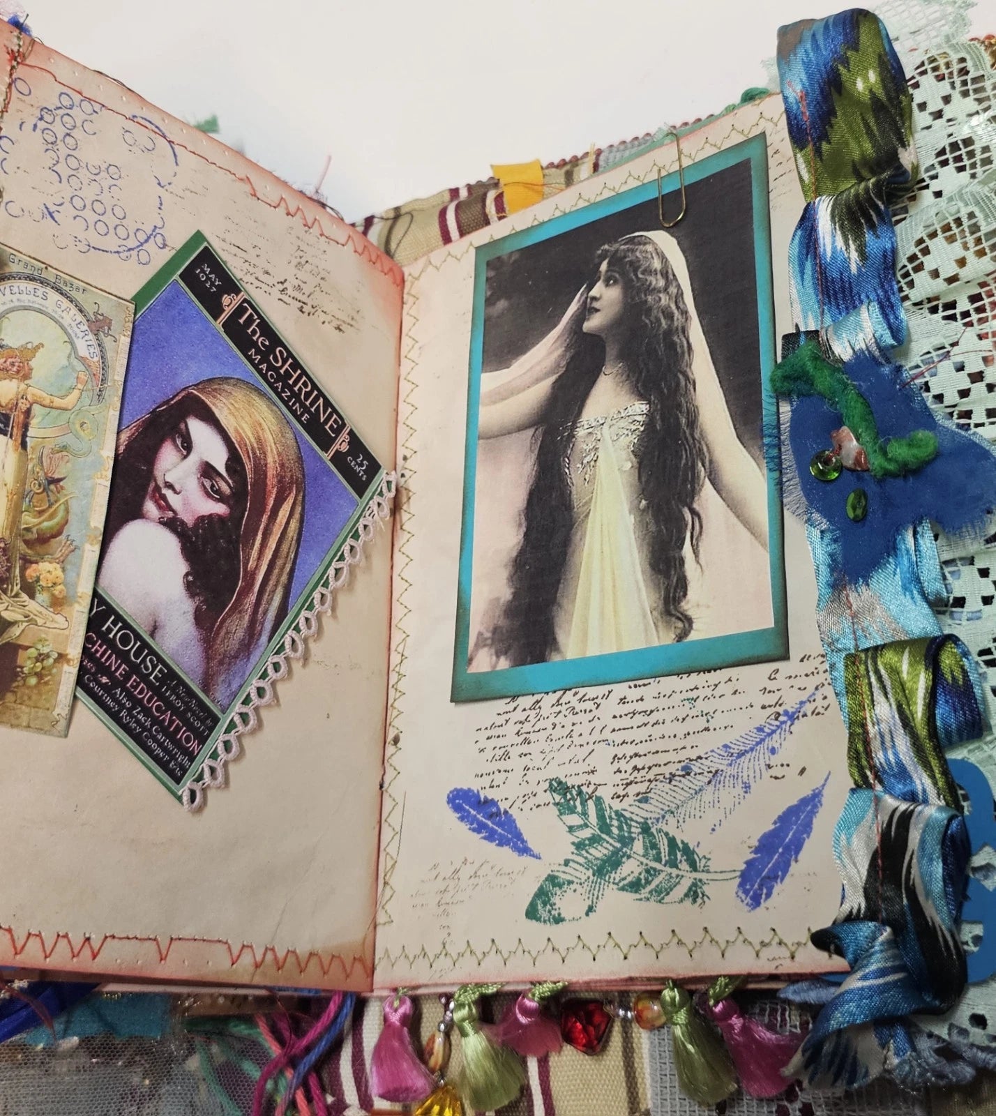 Vintage Bohemian Junk Journal