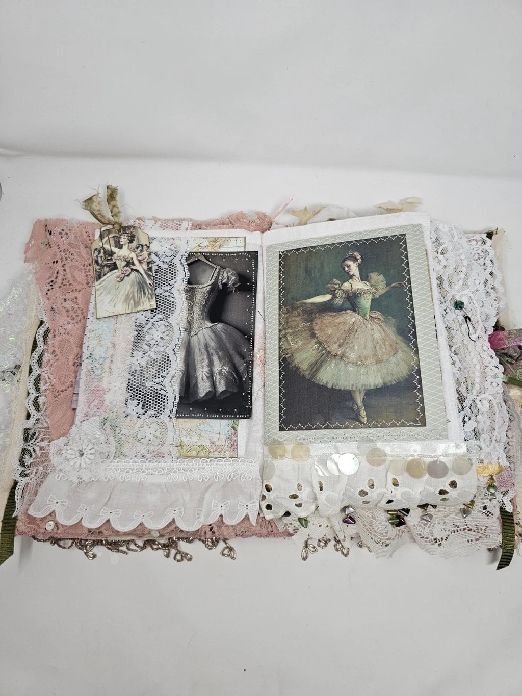 Ballerina Dream - Fabric Journal